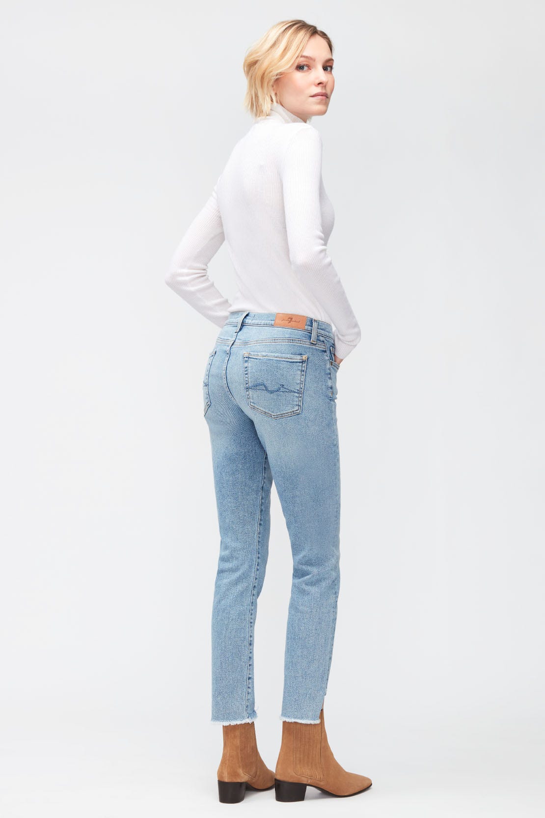 THE SKINNY CROP LUXE VINTAGE BRIGHT SIDE