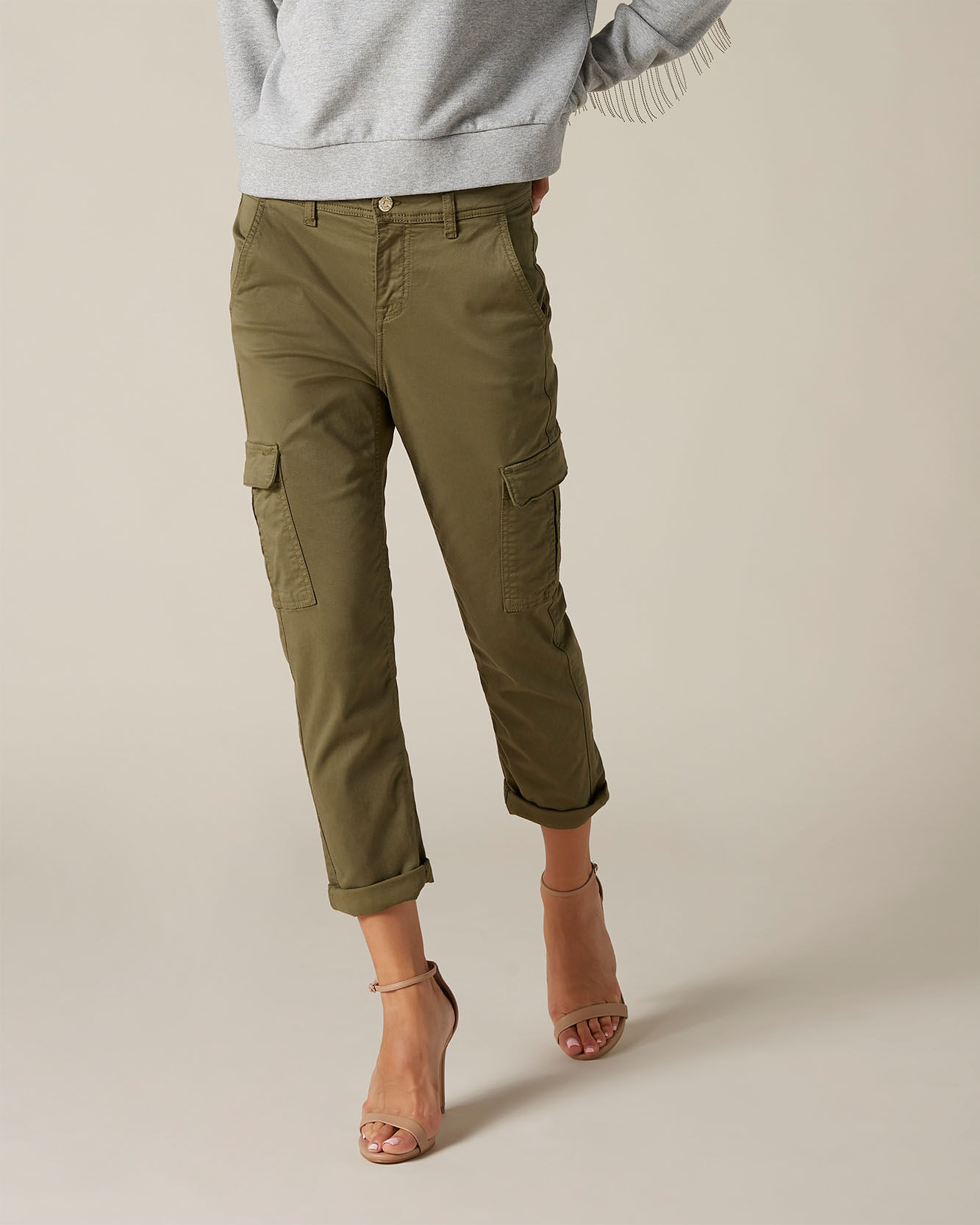 CALCA CARGO CHINO NON DENIM MODAL TWILL
