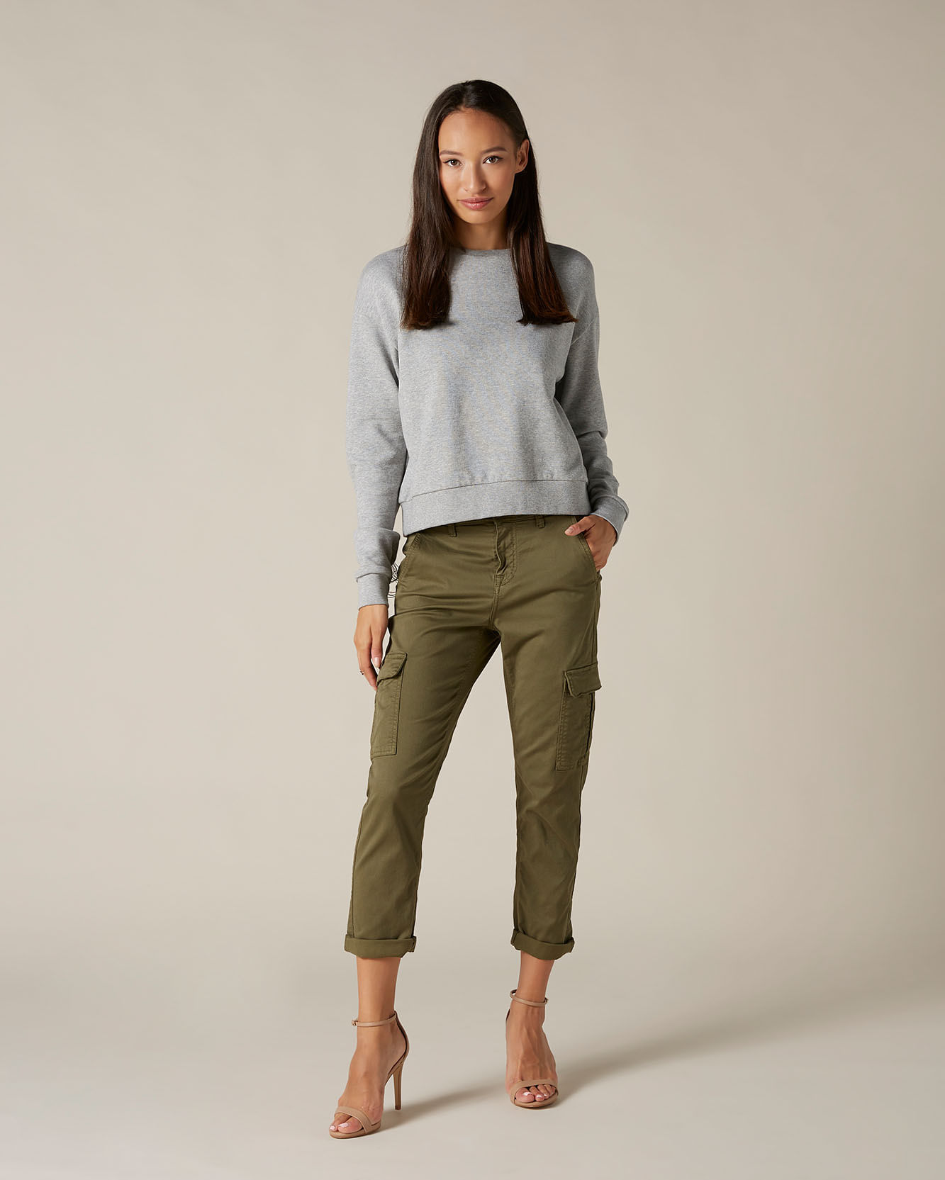 CALCA CARGO CHINO NON DENIM MODAL TWILL