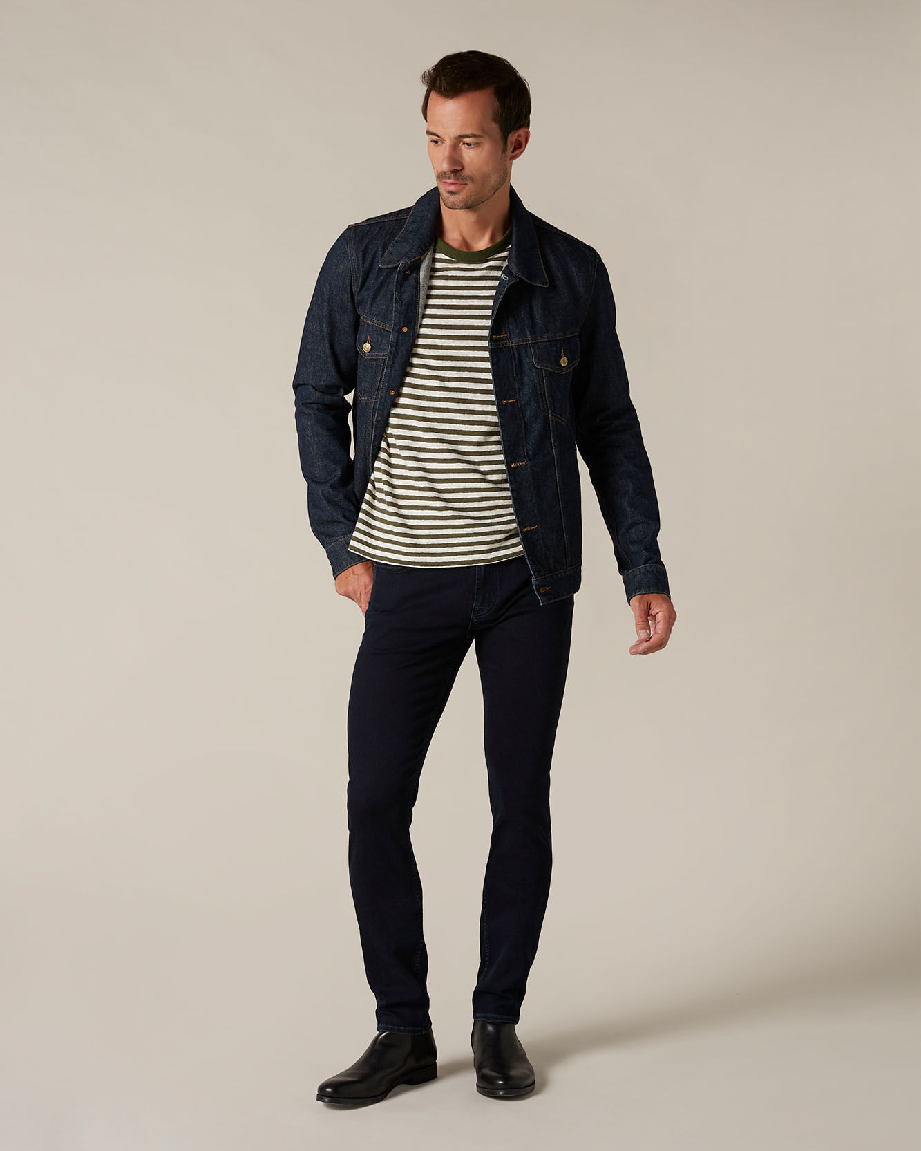 CALCA RONNIE DENIM LUXE PERFORMANCE