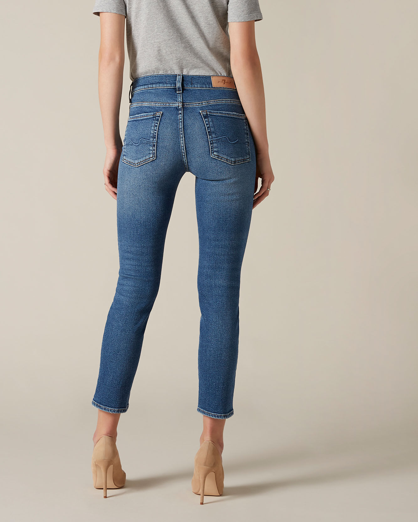 CALCA ROXANNE ANKLE DENIM LUXE VINTAGE C