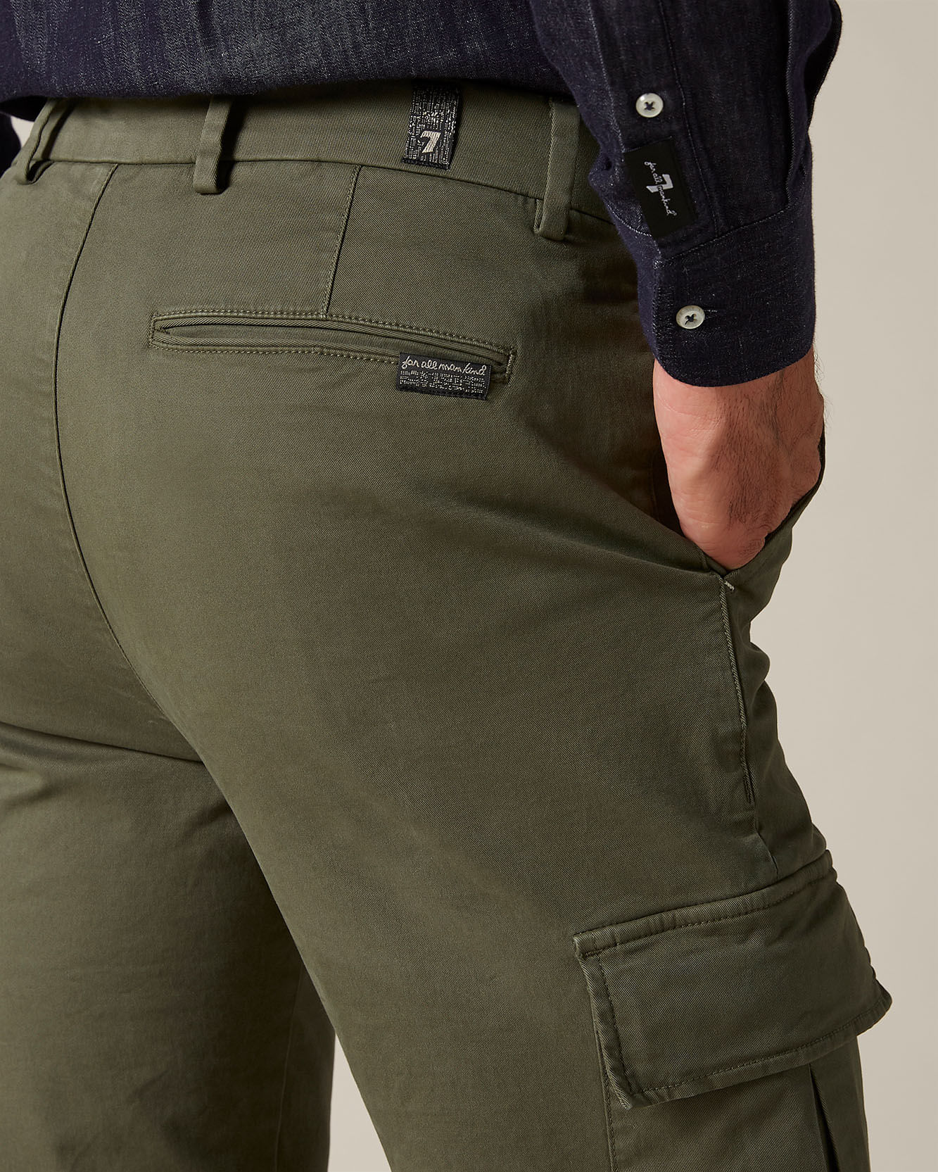 CALCA SLIMMY CHINO CARGO NON DENIM COMPA