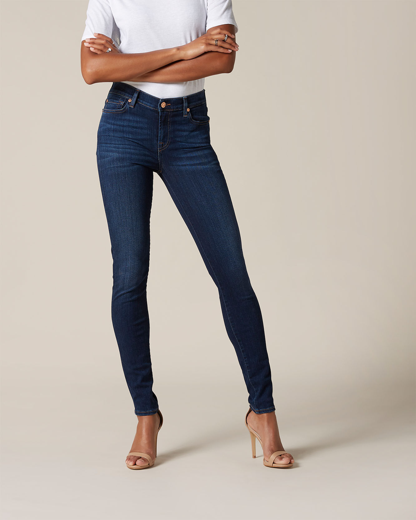 CALCA THE SKINNY DENIM SLIM ILLUSION LUX