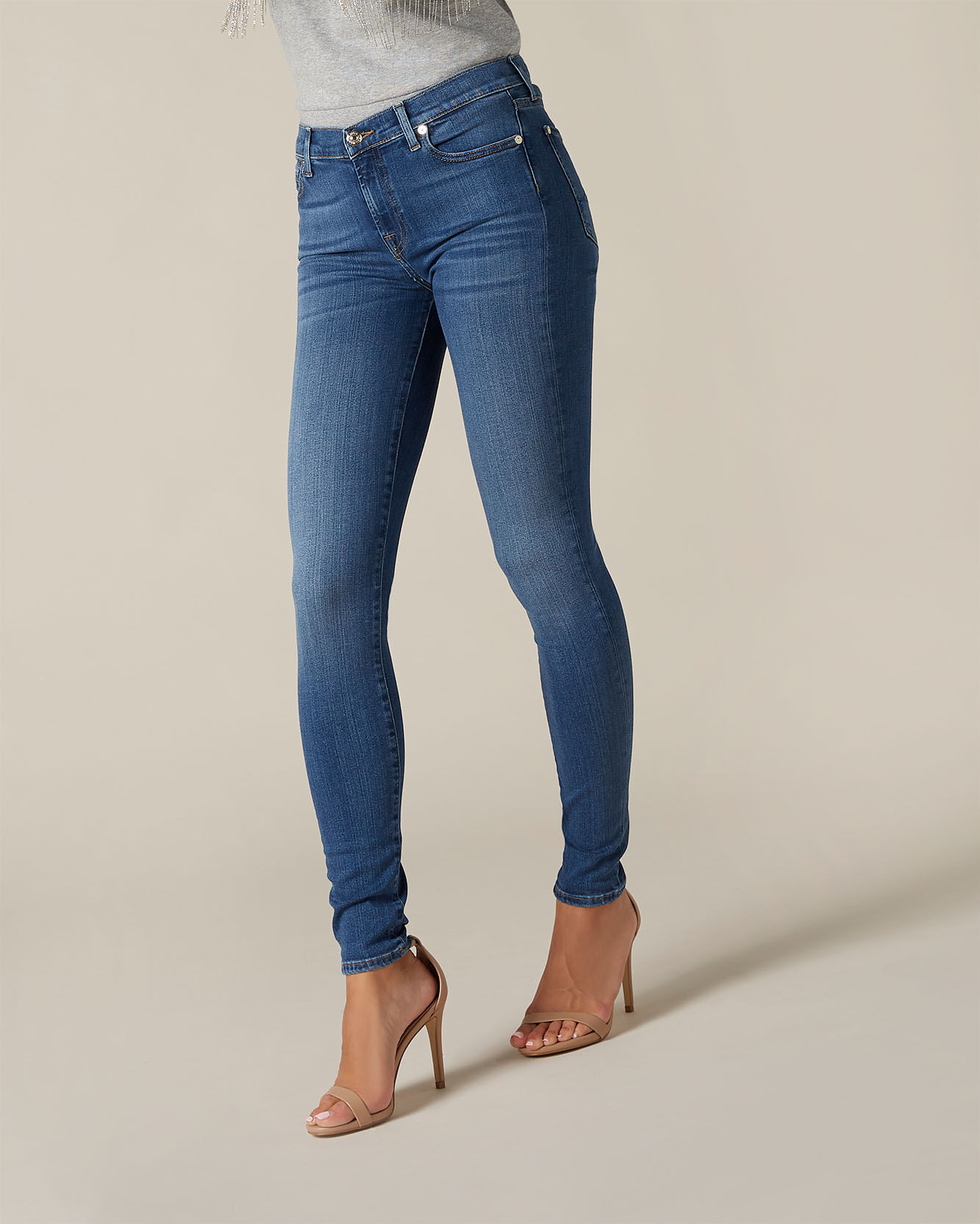 CALCA THE SKINNY DENIM SLIM ILLUSION LUX