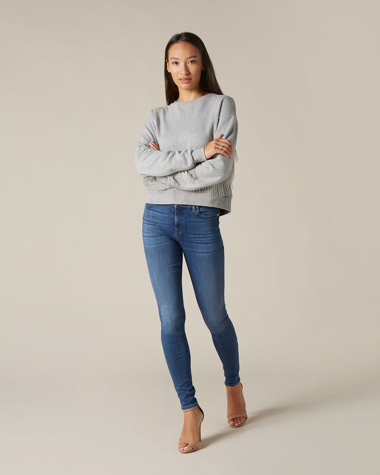 CALCA THE SKINNY DENIM SLIM ILLUSION LUX