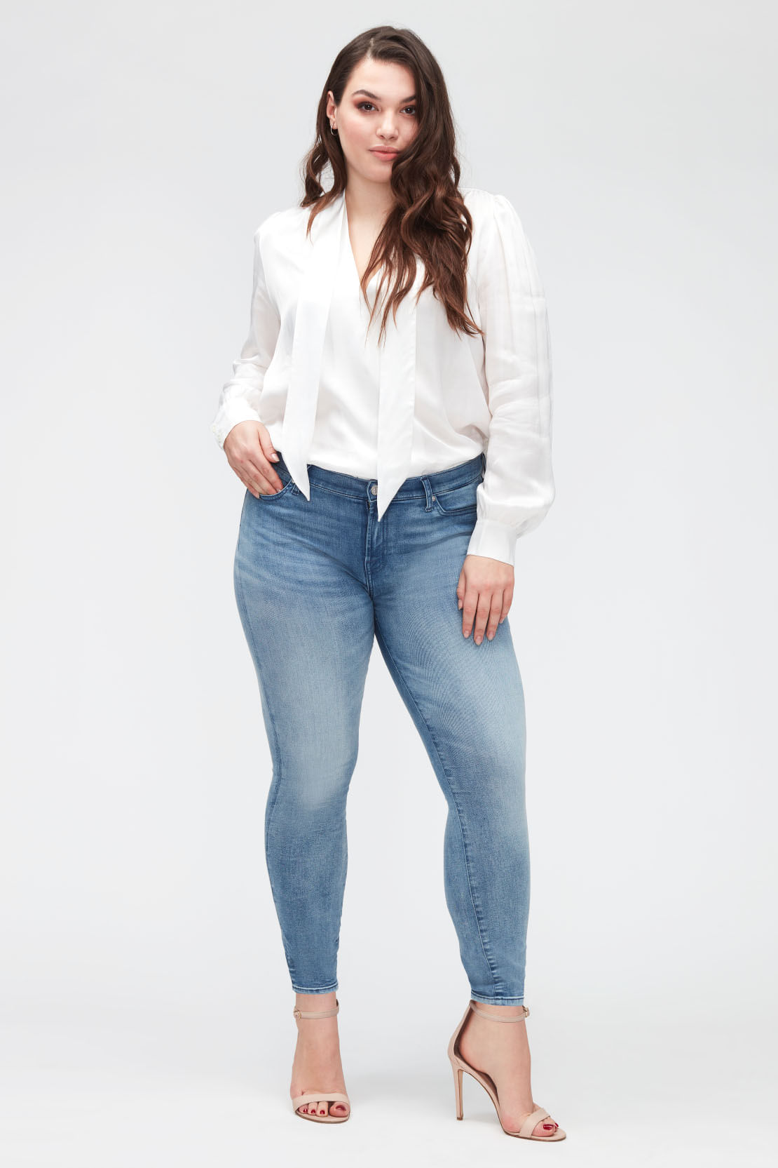 CALCA THE SKINNY CROP Bair Mirage