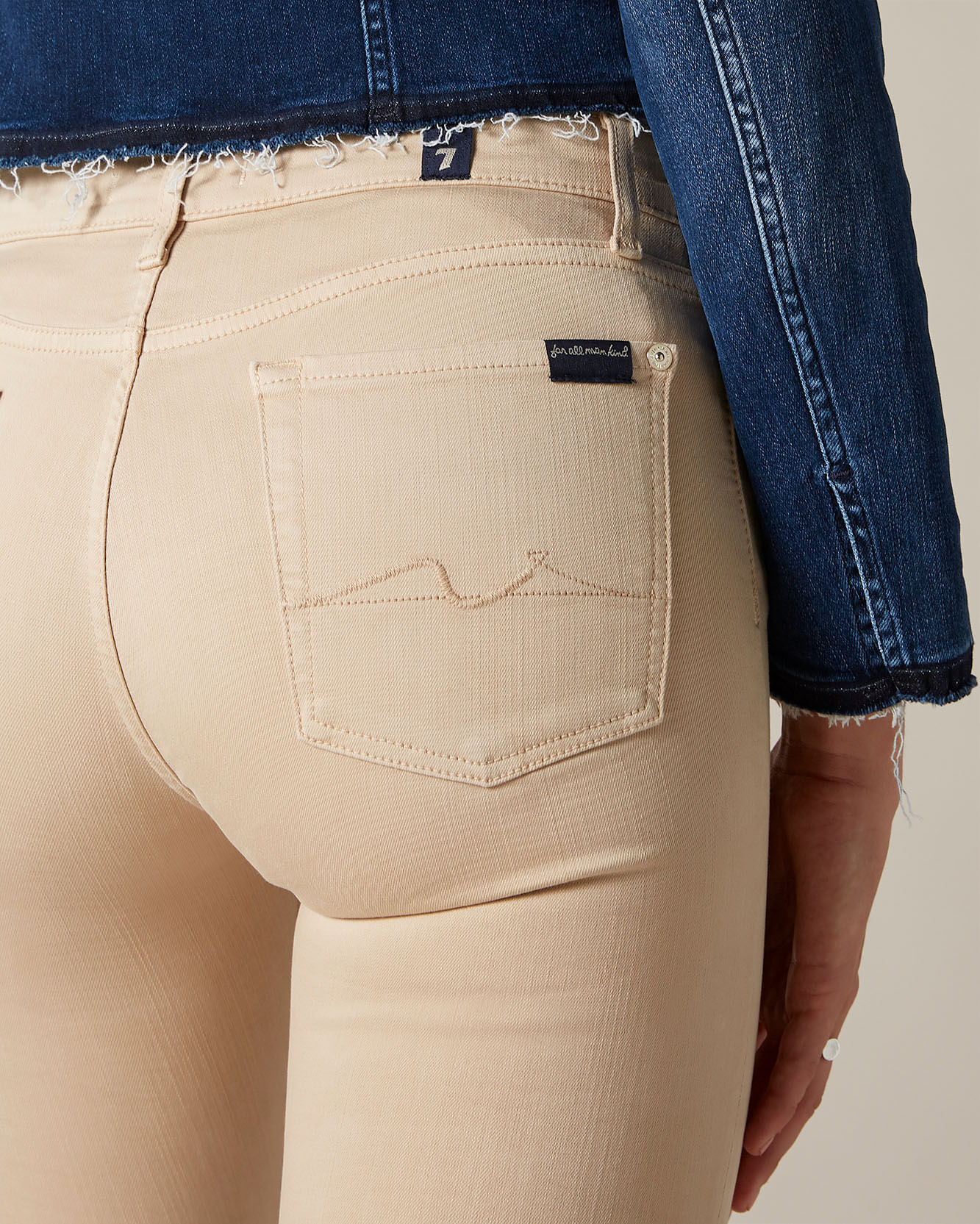 CALCA THE SKINNY NON DENIM COLORED SLIM