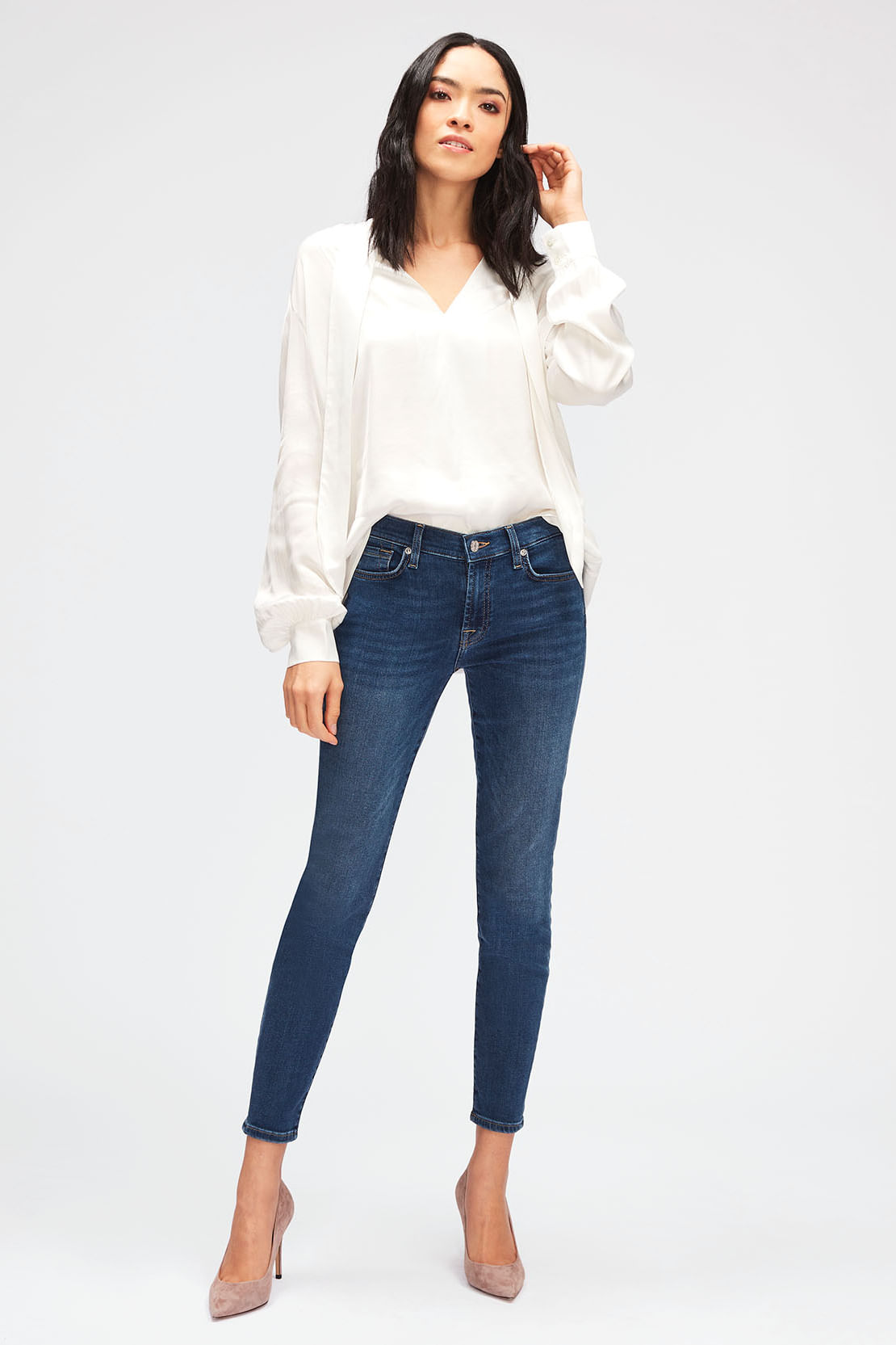 CALCA THE SKINNY CROP DENIM BAIR VINTAGE