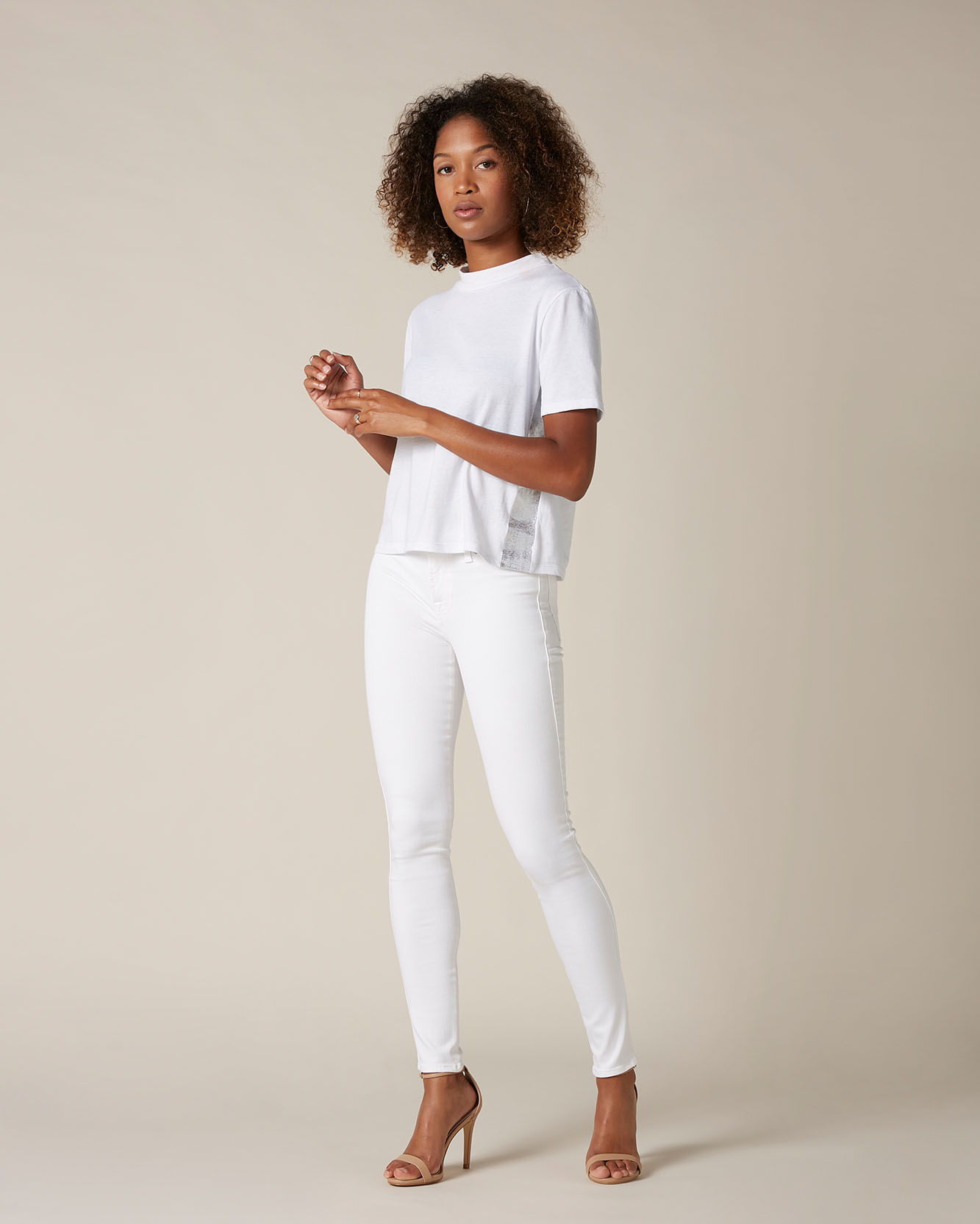 CALCA THE SKINNY DENIM SLIM ILLUSION PUR