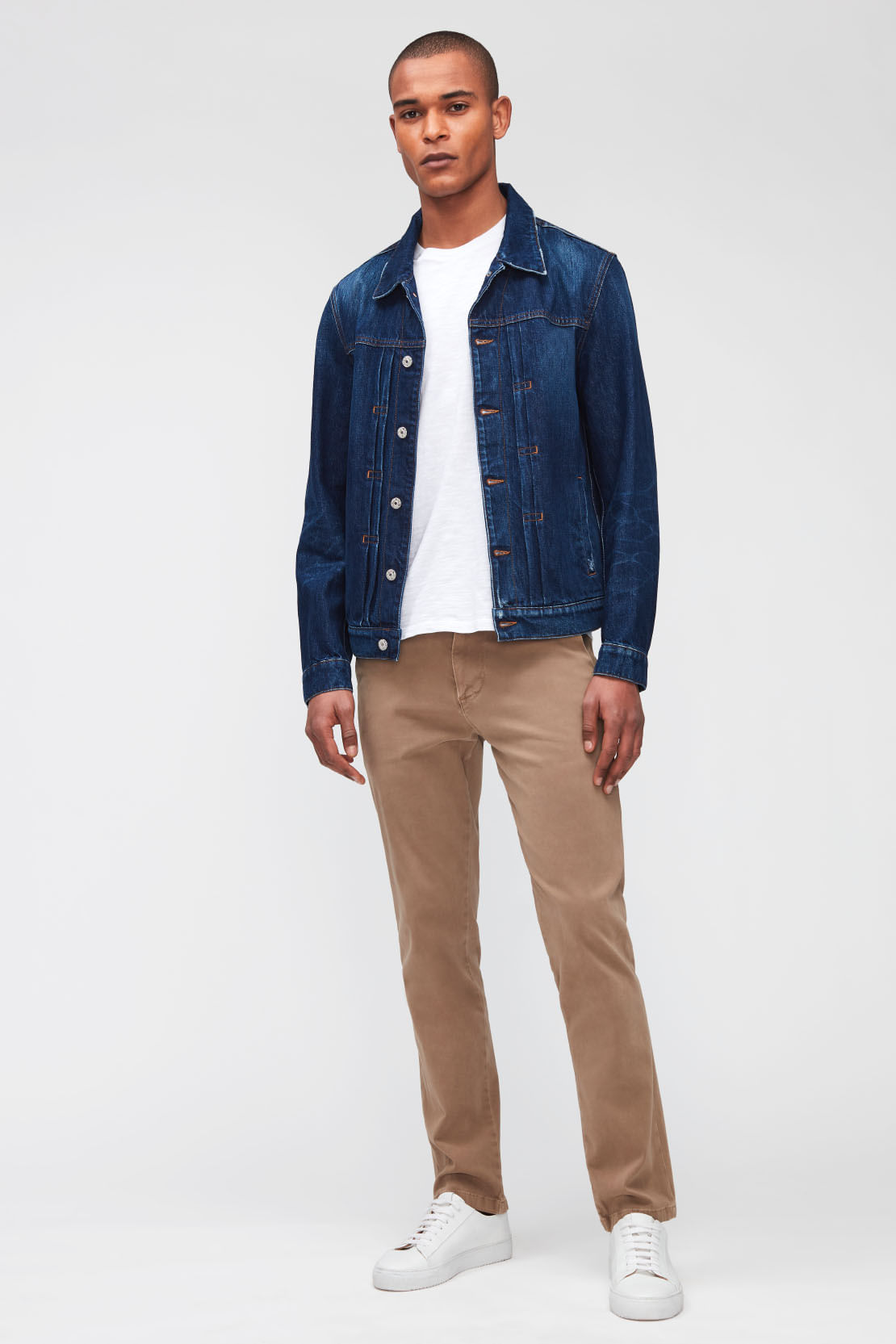 TRUCKER PLEATED JACKET ANY TIME