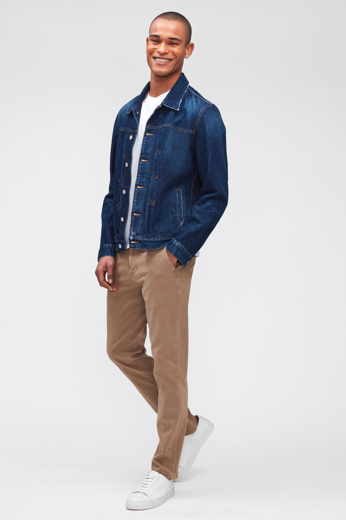 TRUCKER PLEATED JACKET ANY TIME