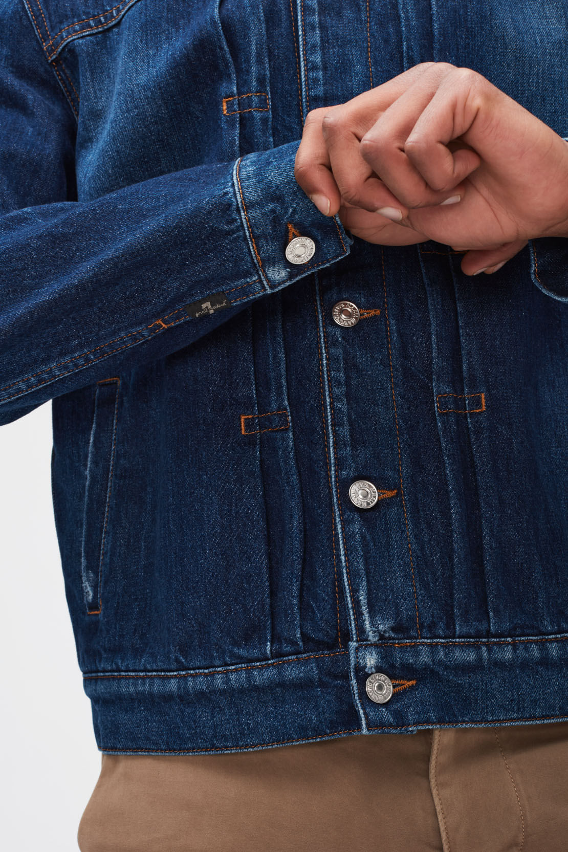 TRUCKER PLEATED JACKET ANY TIME