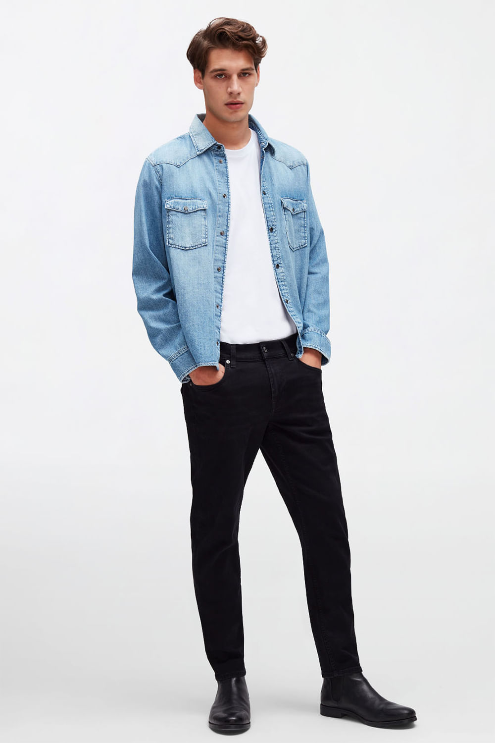 CALÇA SLIMMY TAPERED COMFORT LUXE SNOOK