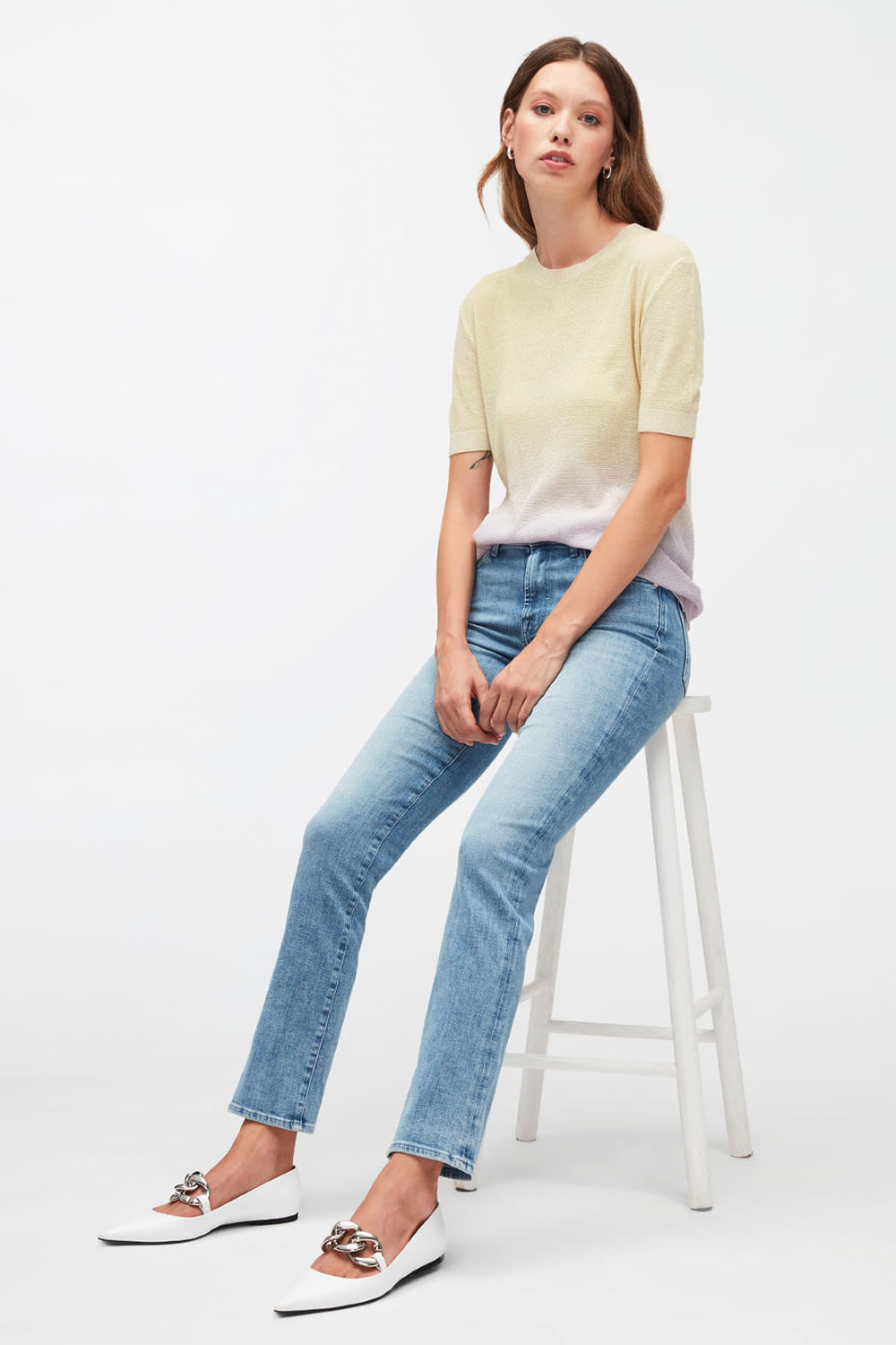 THE STRAIGHT SLIM ILLUSION BLISSFUL