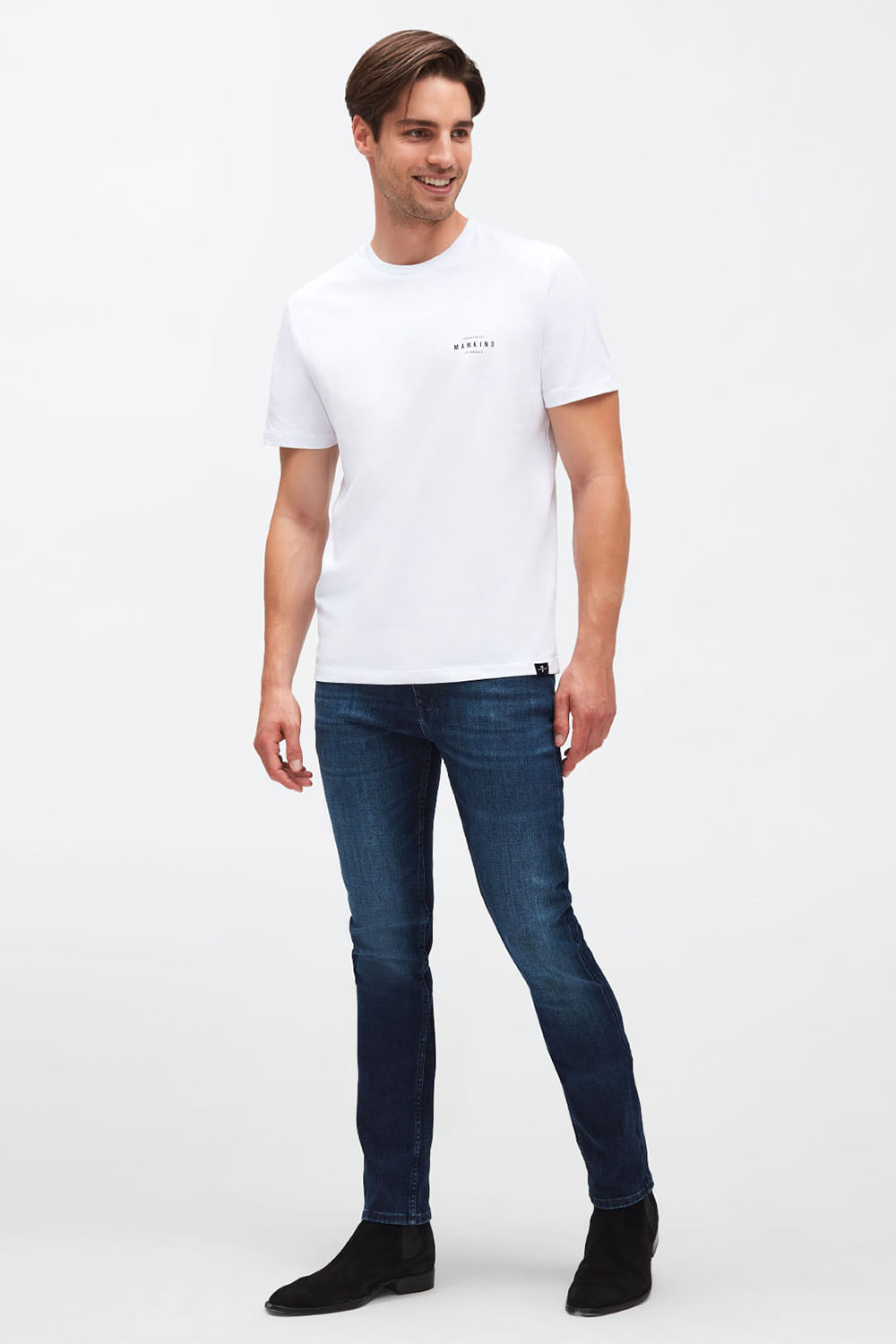 GRAPHIC TEE Tree Cotton White