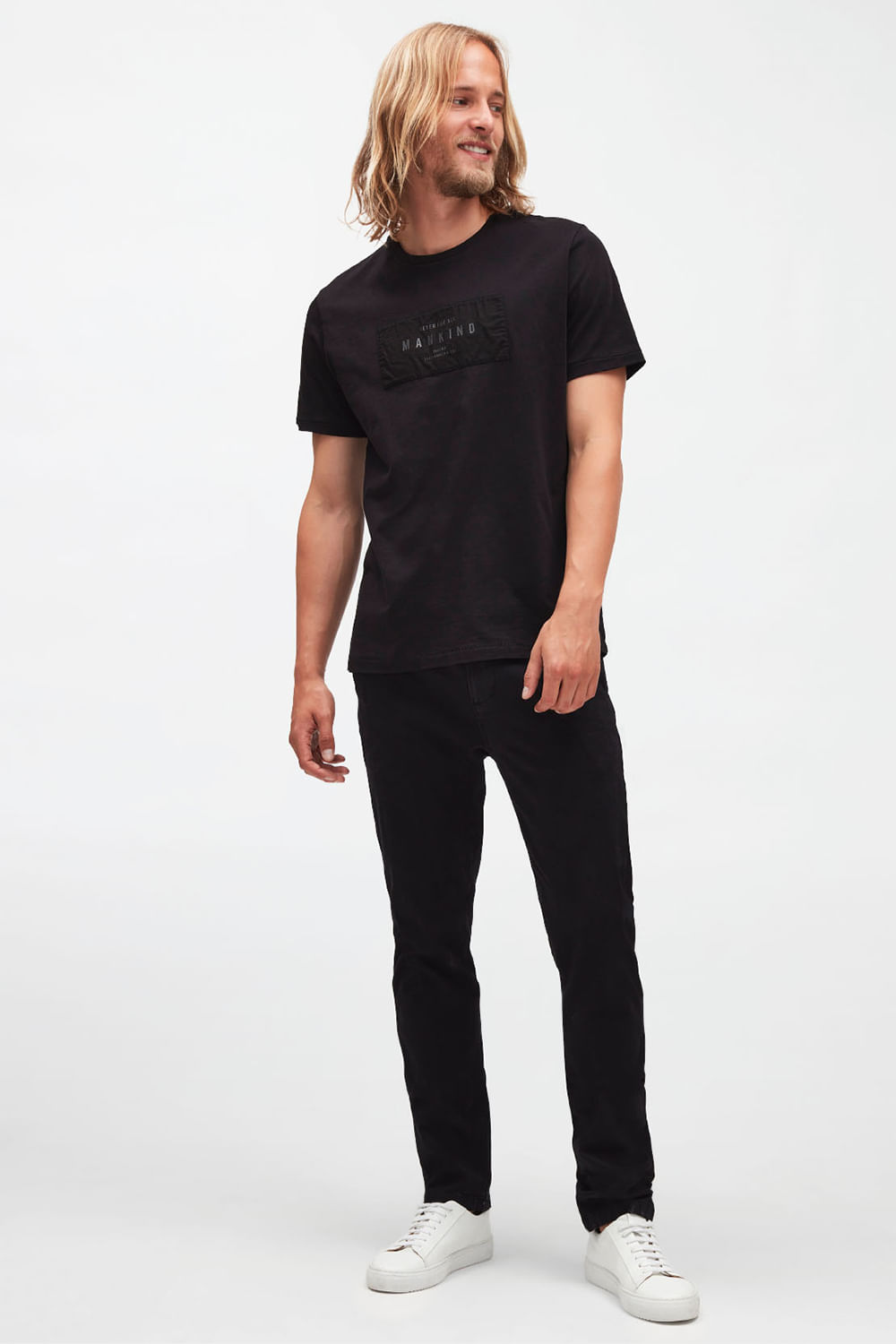 LOGO Front Patch Cotton Black