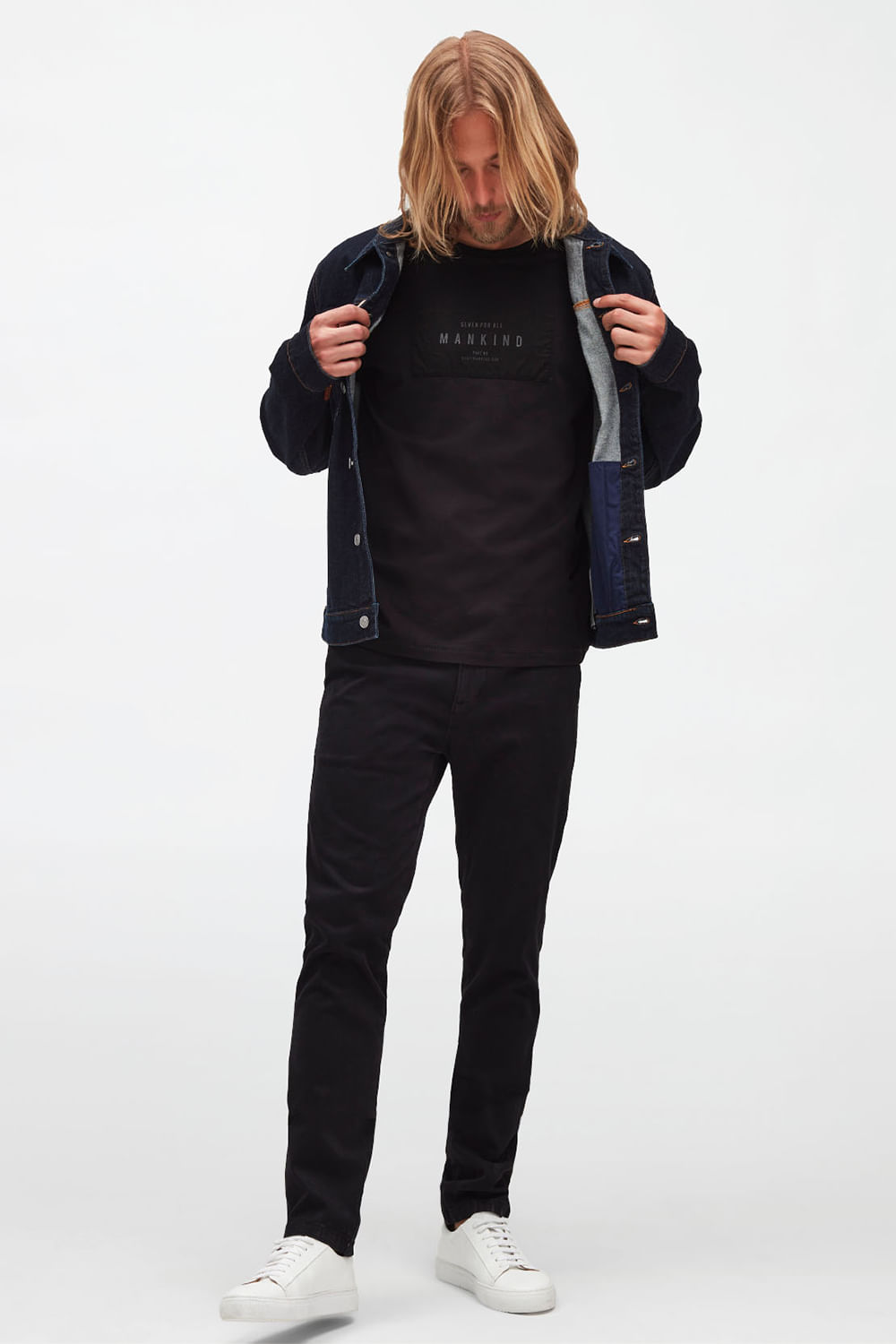 LOGO Front Patch Cotton Black