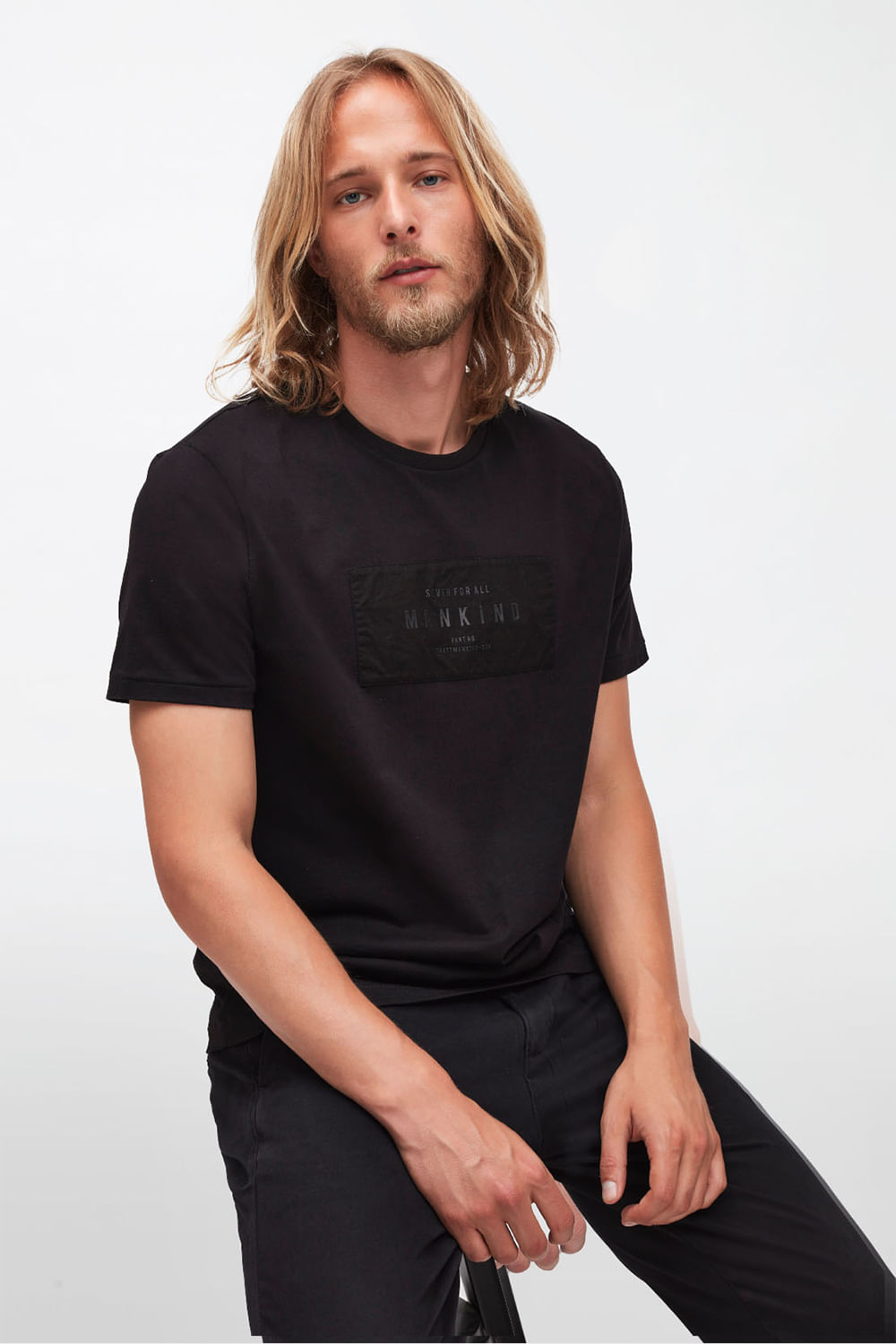 LOGO Front Patch Cotton Black