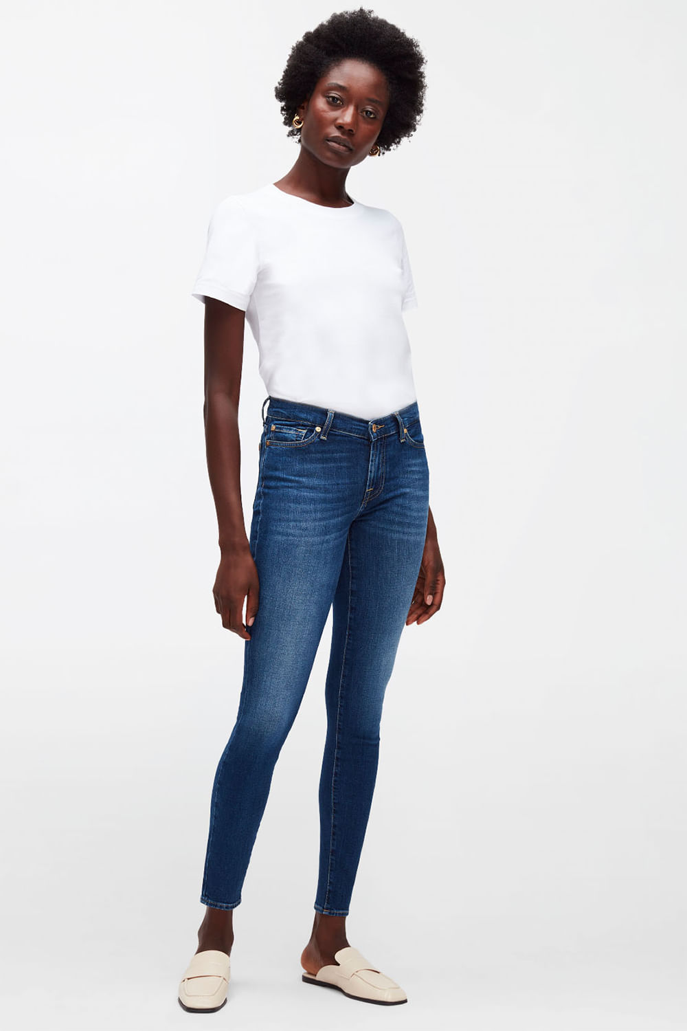 THE SKINNY Mid Blue