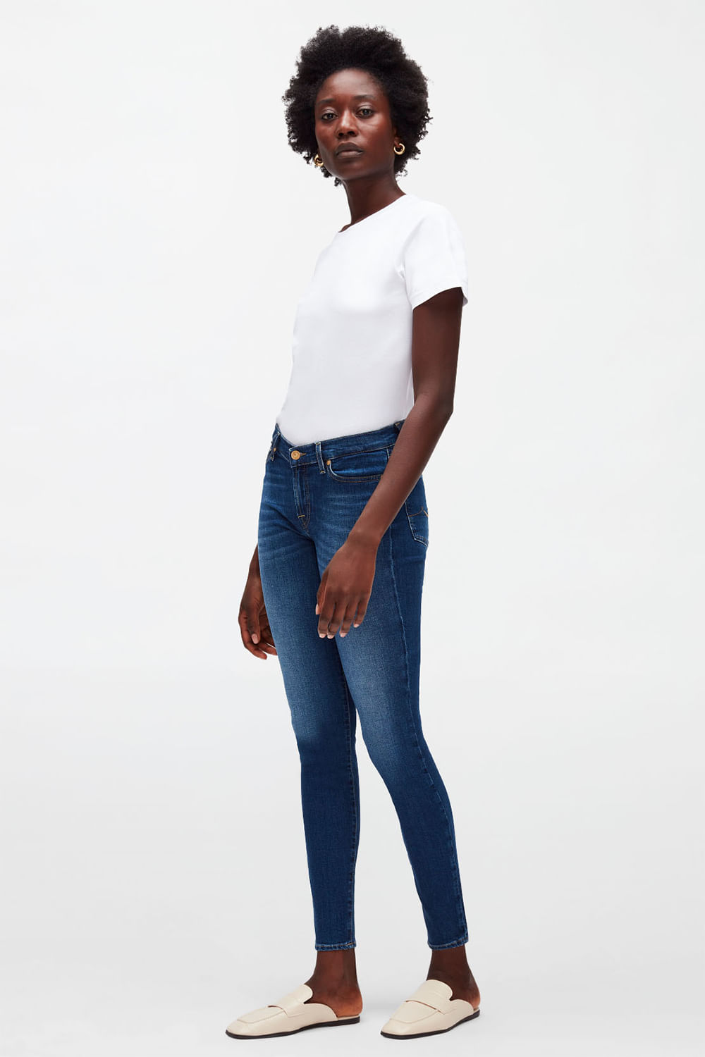 THE SKINNY Mid Blue