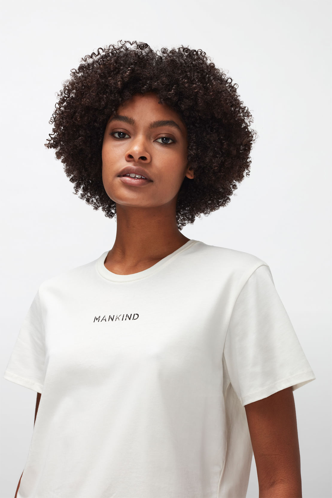MANKIND TEE COTTON WINTER WHITE