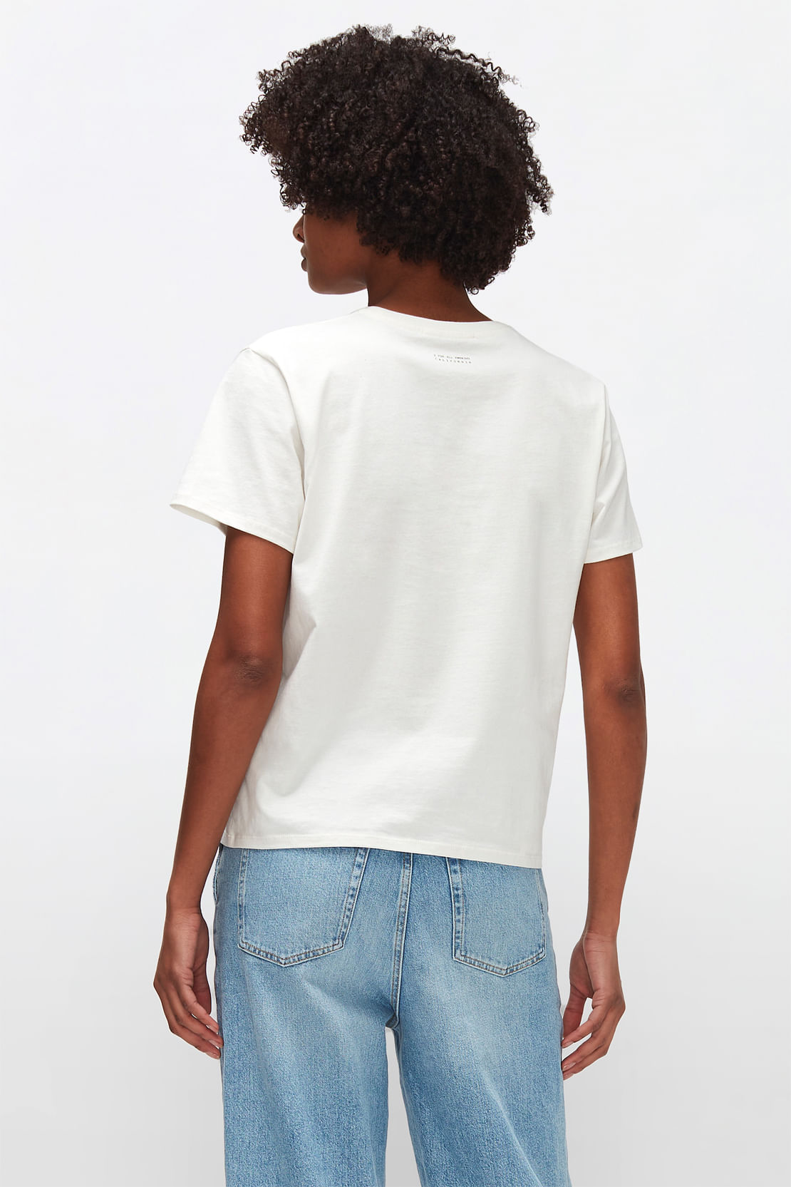 MANKIND TEE COTTON WINTER WHITE