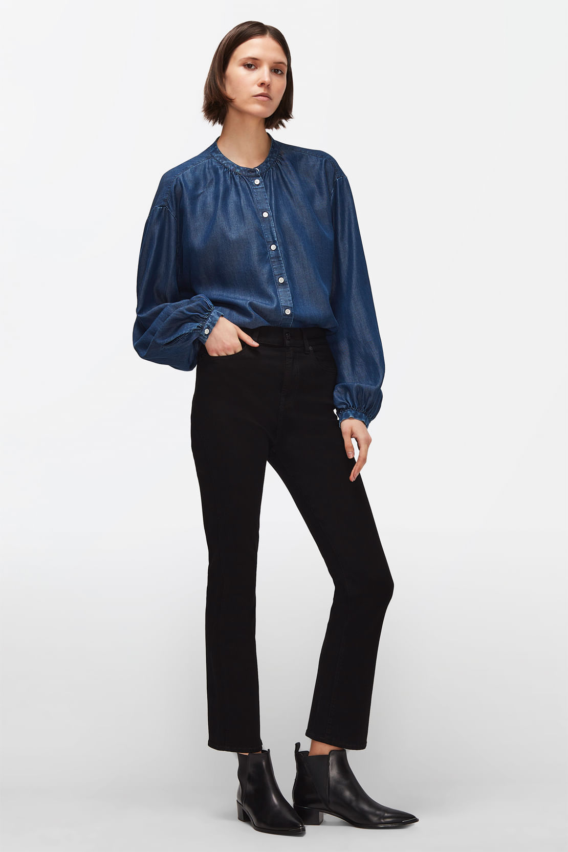 HW SLIM KICK Bair Eco Rinsed Black