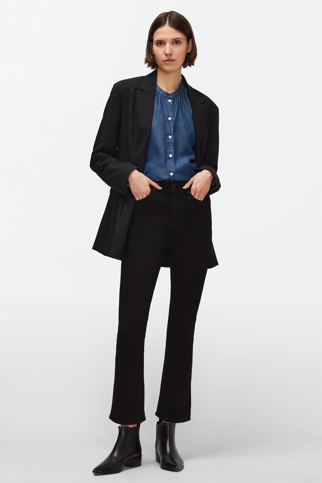 HW SLIM KICK Bair Eco Rinsed Black