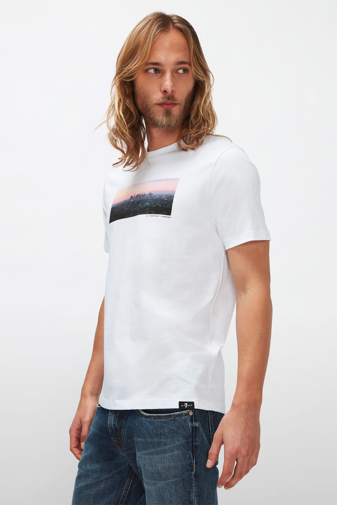 TEE Over The Sky Cotton White