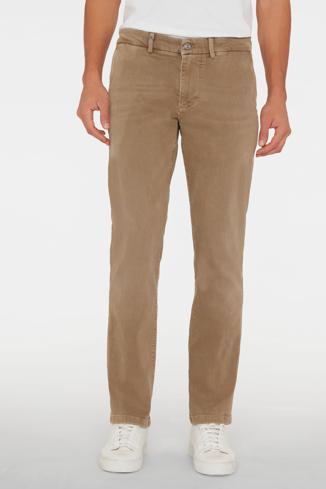 SLIMMY CHINO TAP STRETCH TEK DARK SAND