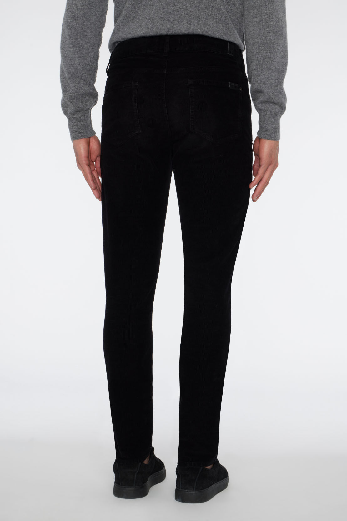 SLIMMY TAPERED CORDUROY BLACK