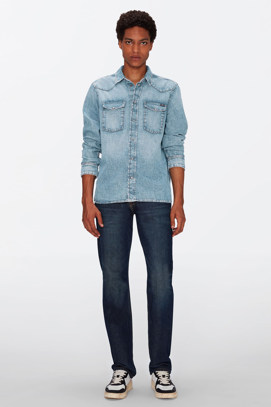 WESTERN SHIRT WATERFALL