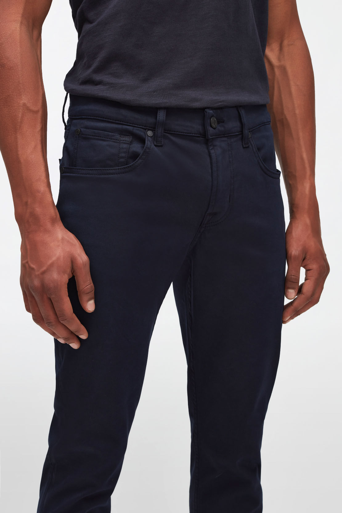 SLIMMY TAPERED LUXE PER PLUS COLOR NAVY