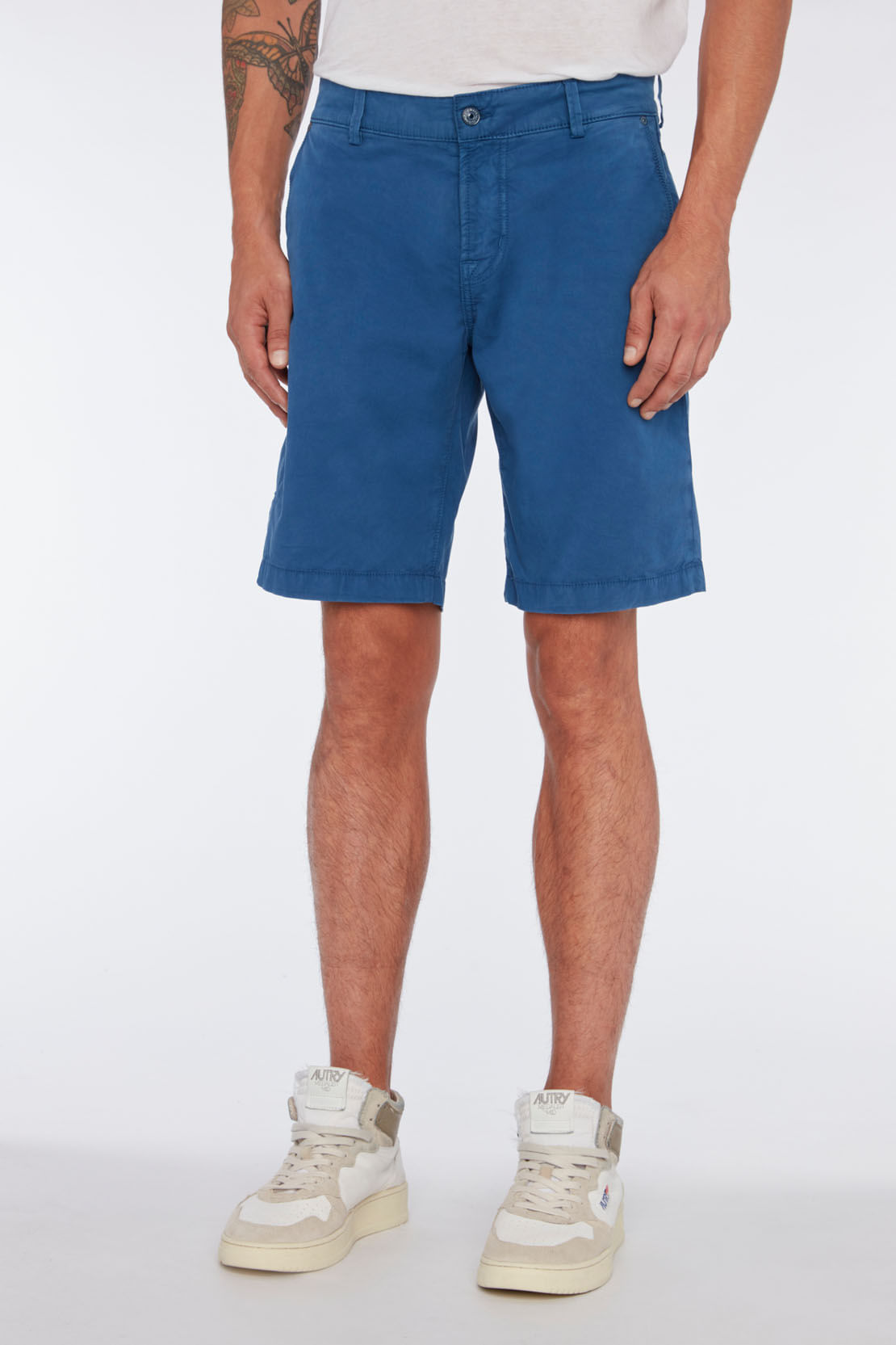 PERFECT CHINO SHORTS AIRWEFT TWILL SEA BED