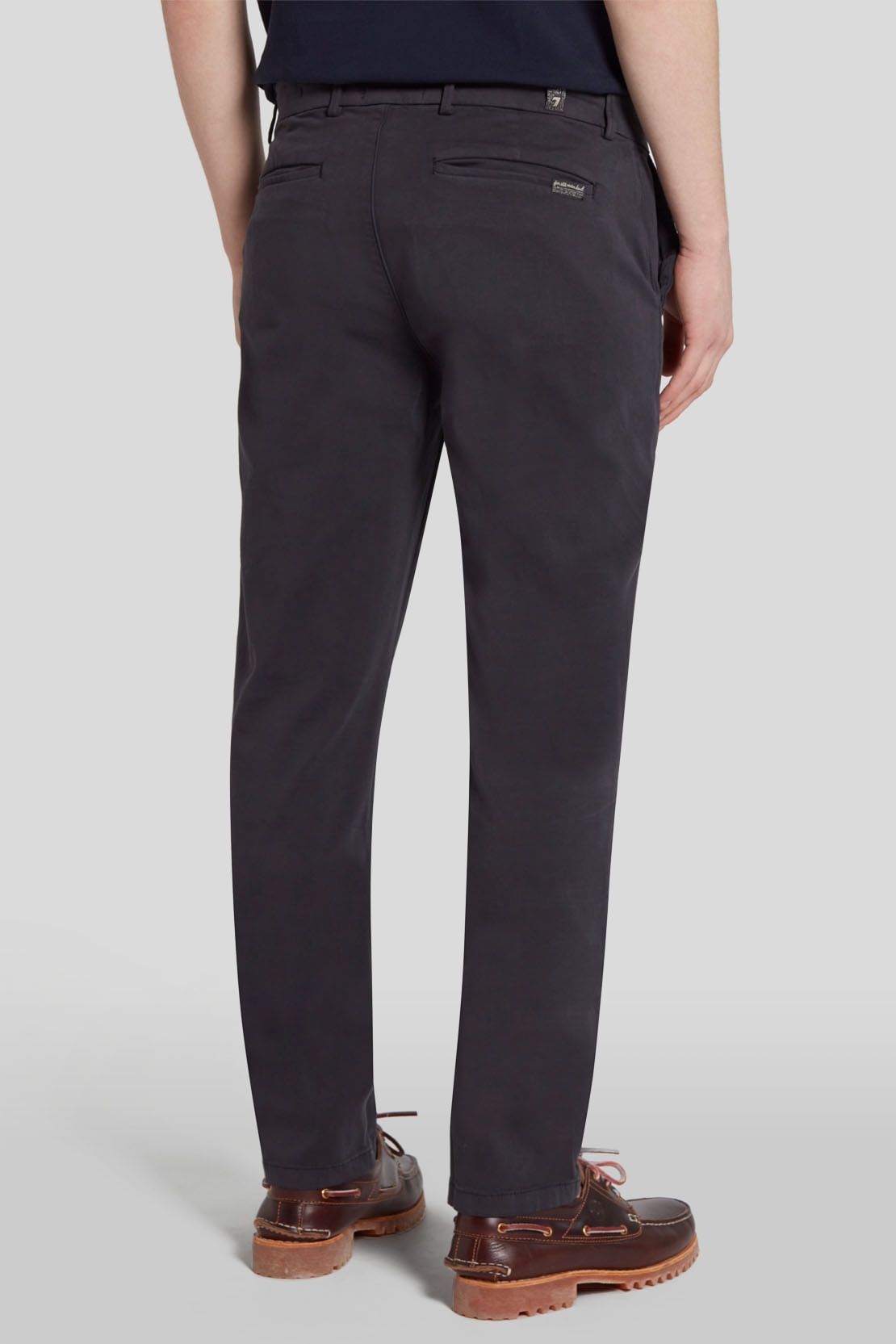 SLIMMY CHINO TAP LP SAT NAVAL BLUE