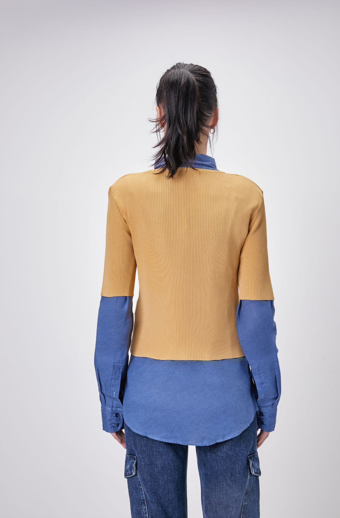 FIRENZE RAYON BLOUSE GOLDEN