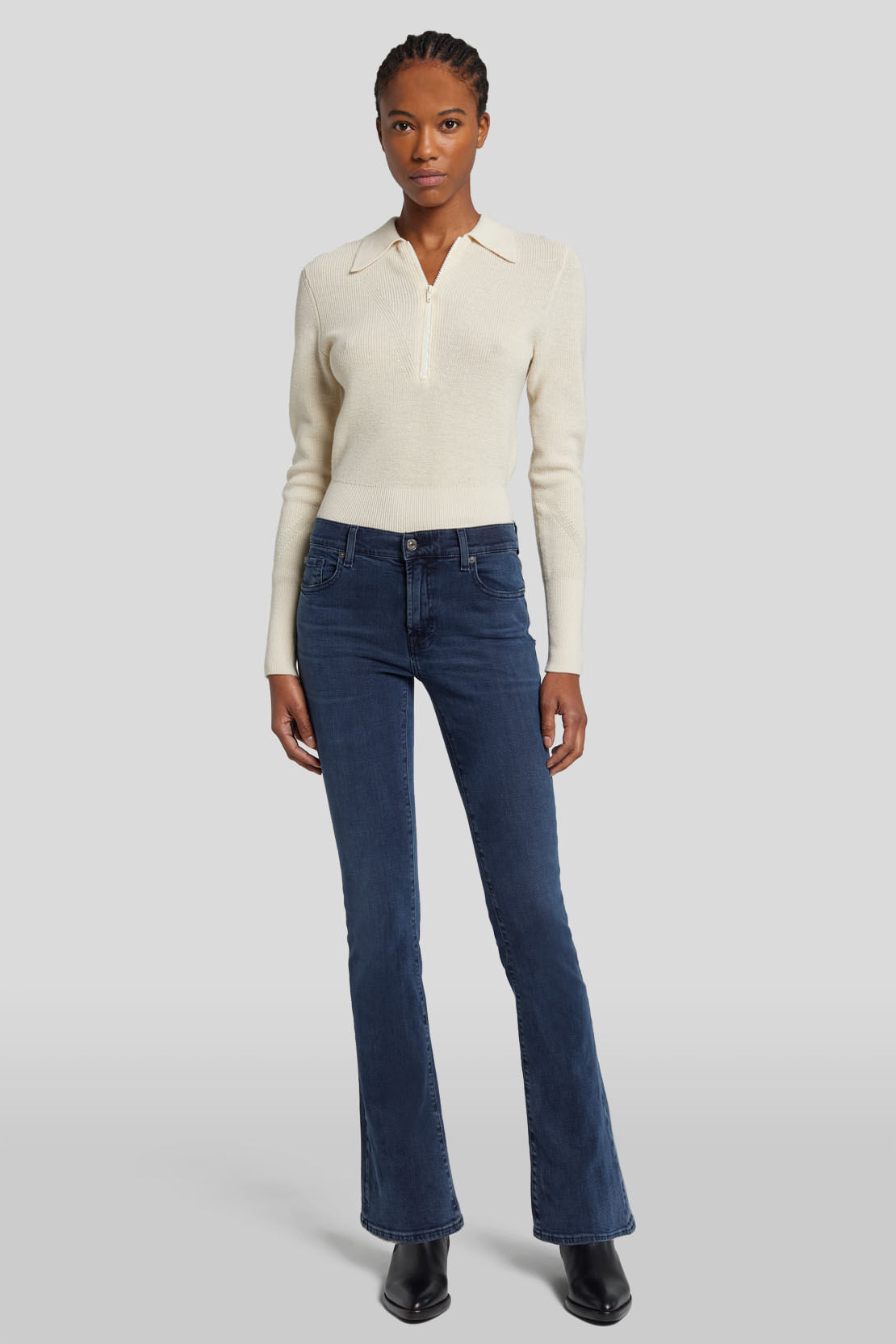 BOOTCUT SLIM ILLUSION OVERCAST