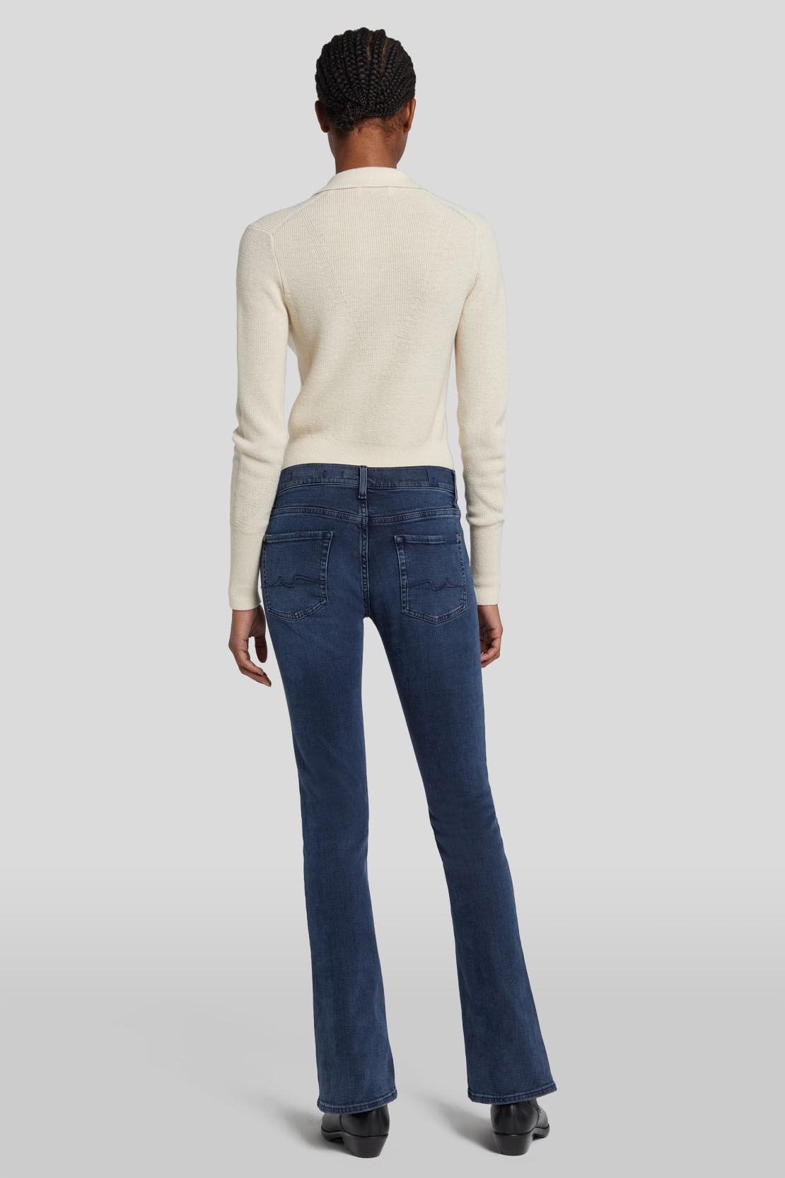 BOOTCUT SLIM ILLUSION OVERCAST