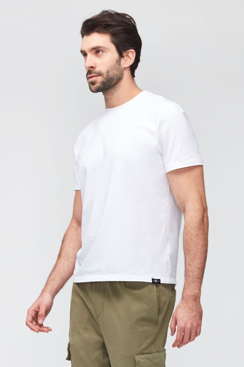 T-SHIRT LUXE PERFORMANCE WHITE
