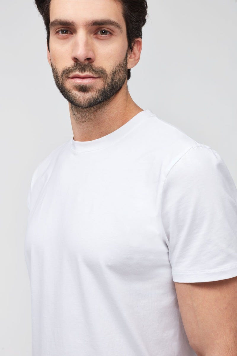 T-SHIRT LUXE PERFORMANCE WHITE