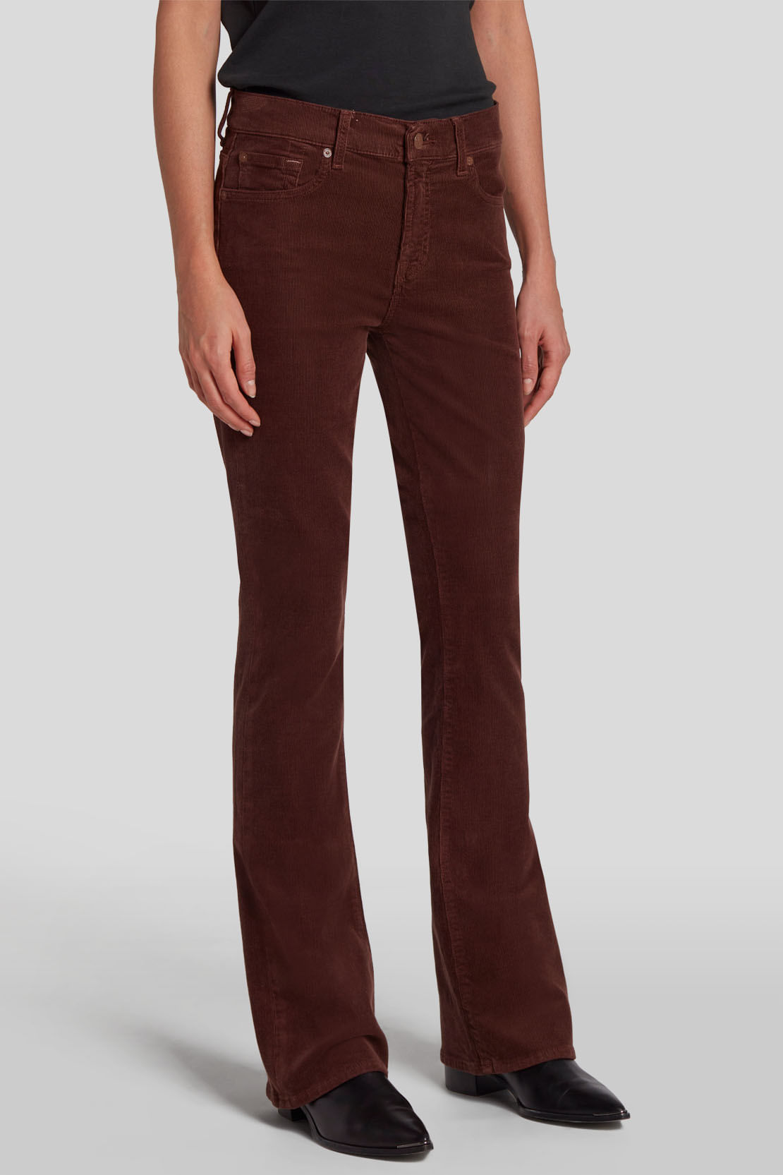 BOOTCUT CORDUROY CHICORY COFFEE
