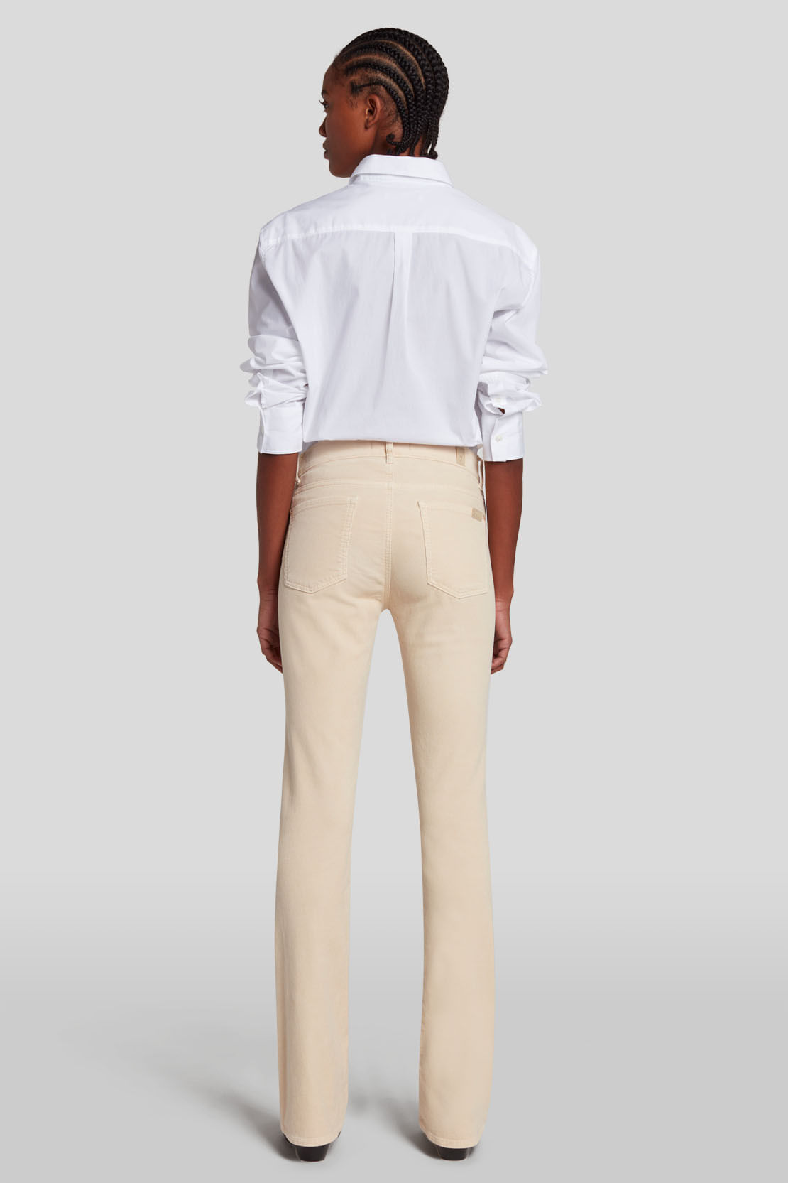 BOOTCUT CORDUROY TAPIOCA