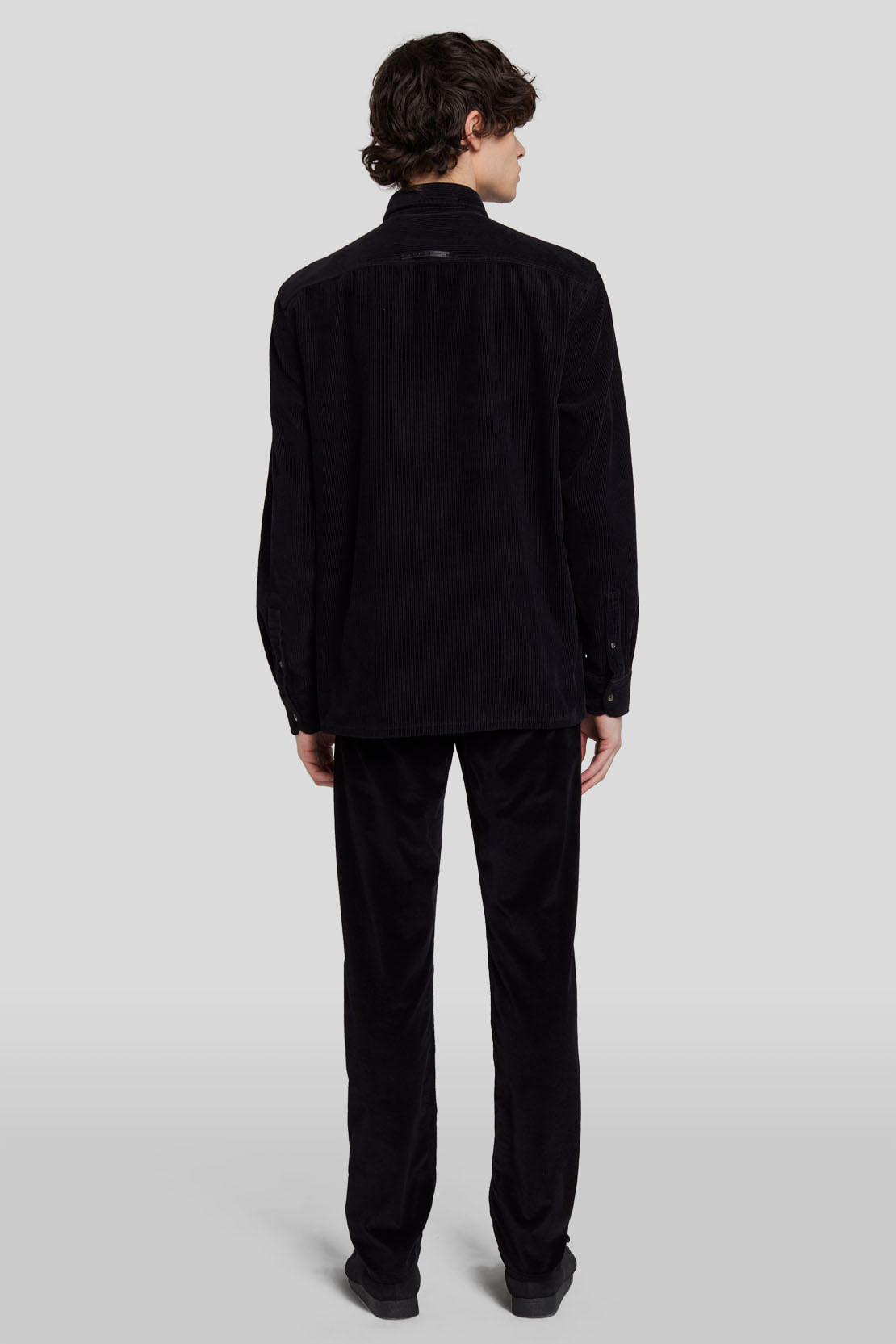 OVERSHIRT CORDUROY BLACK
