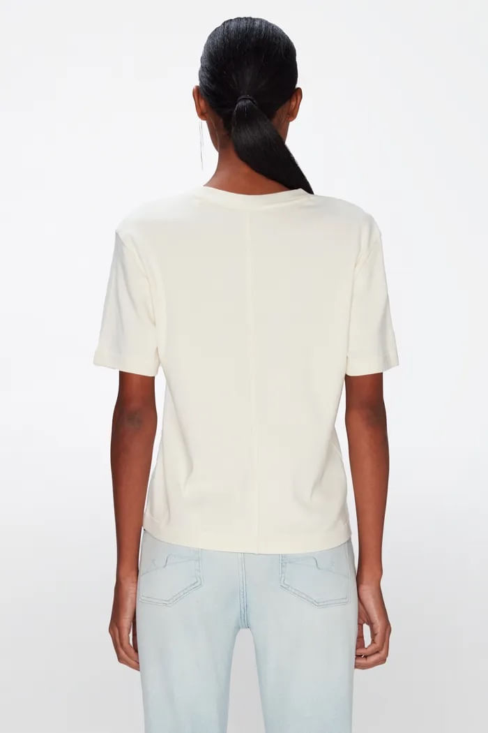 EVERYDAY CREW NECK COTTON WHITE
