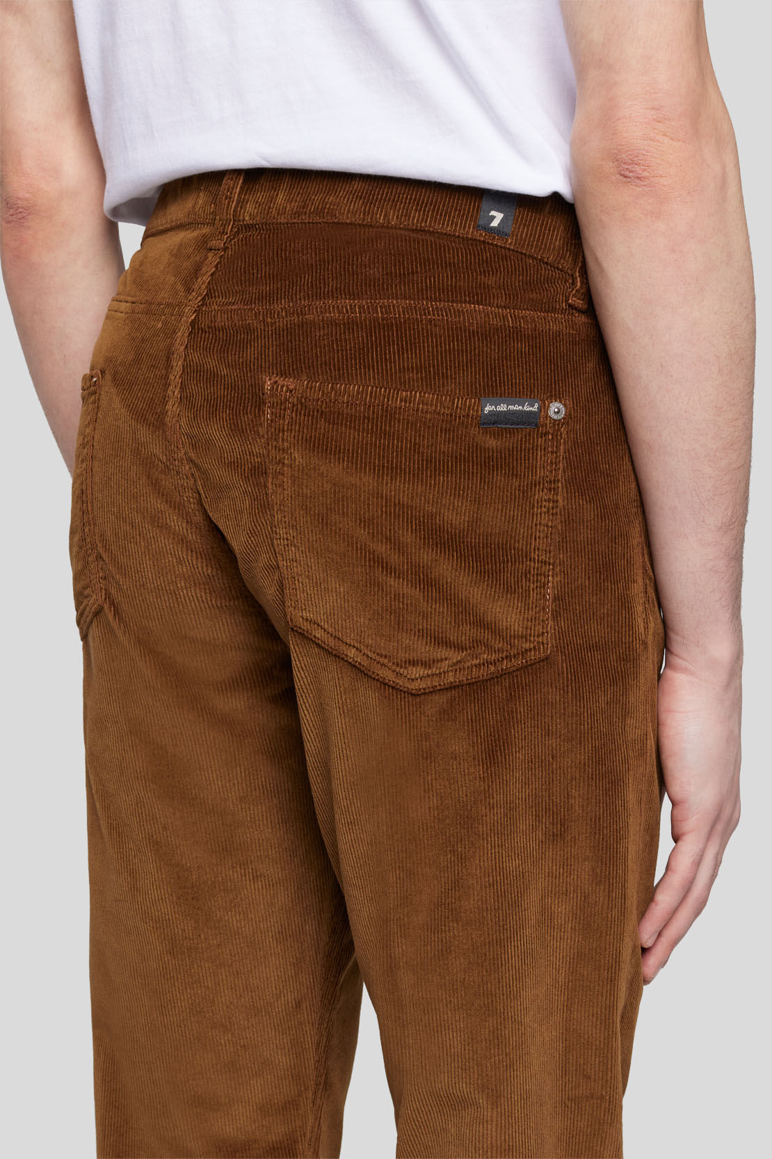 SLIMMY TAPERED CORDUROY DAPPER TAN