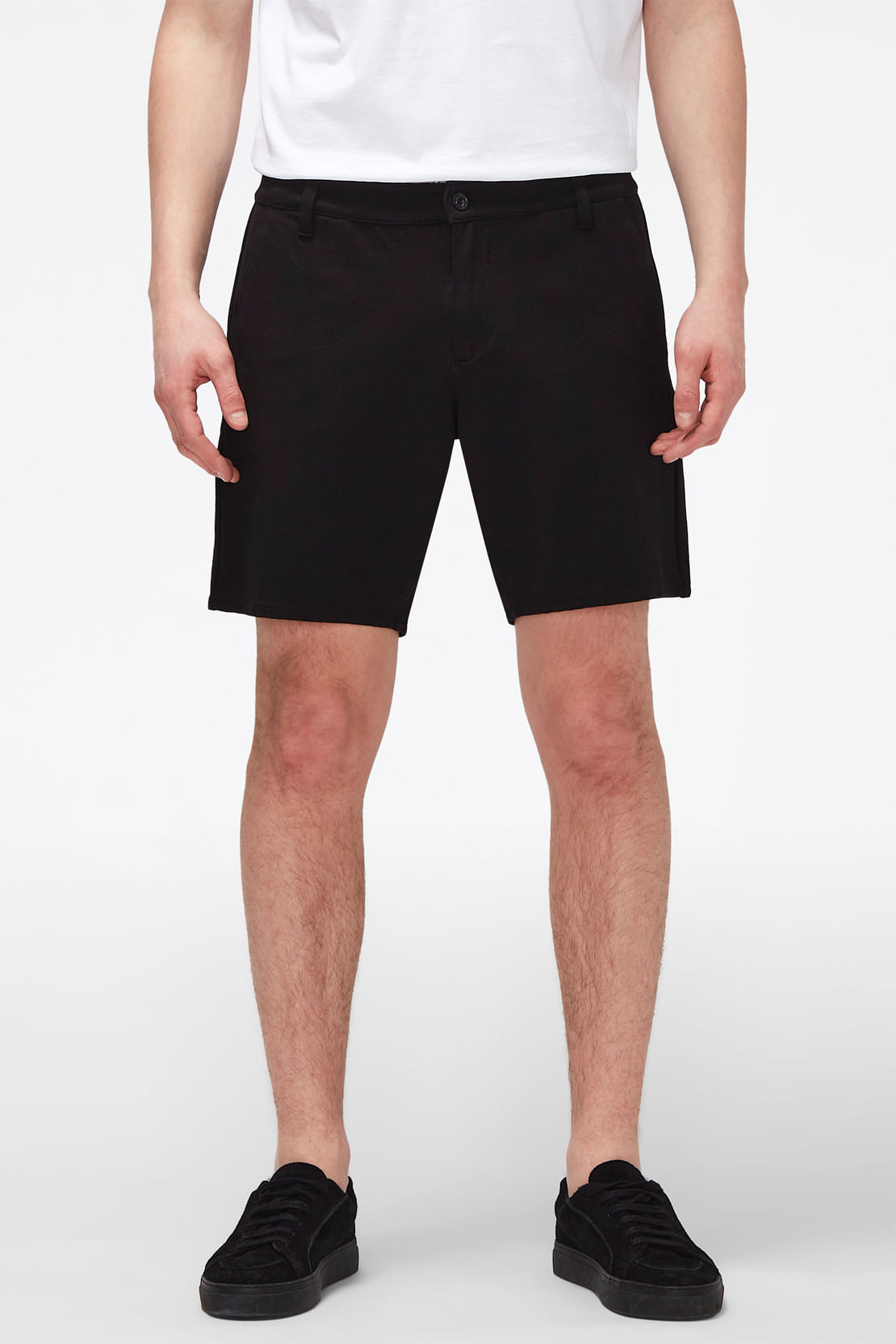 TRAVEL SHORT Double Knit Black