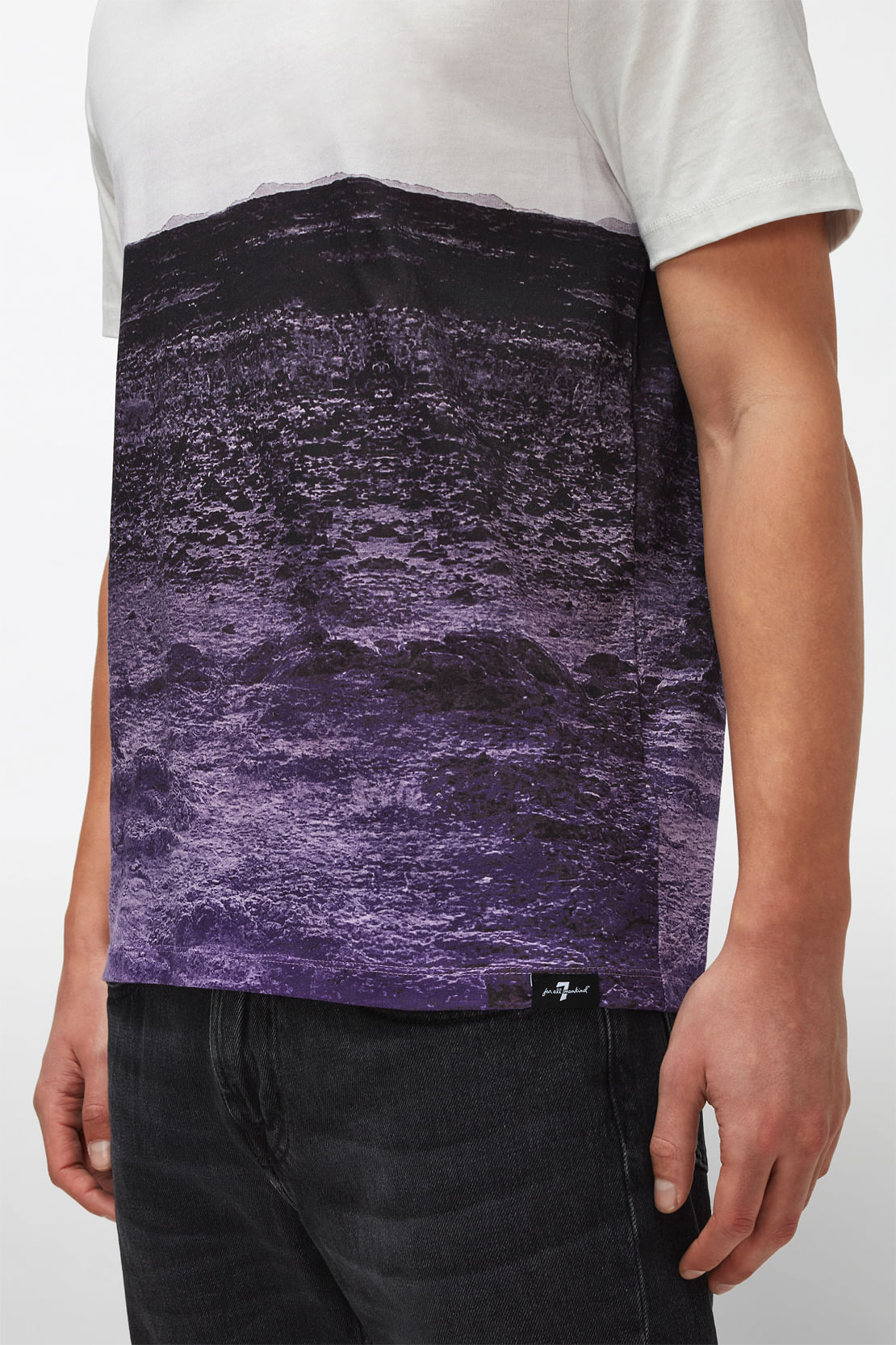 TEE ALLOVER DESERT PRINT MULTICOL