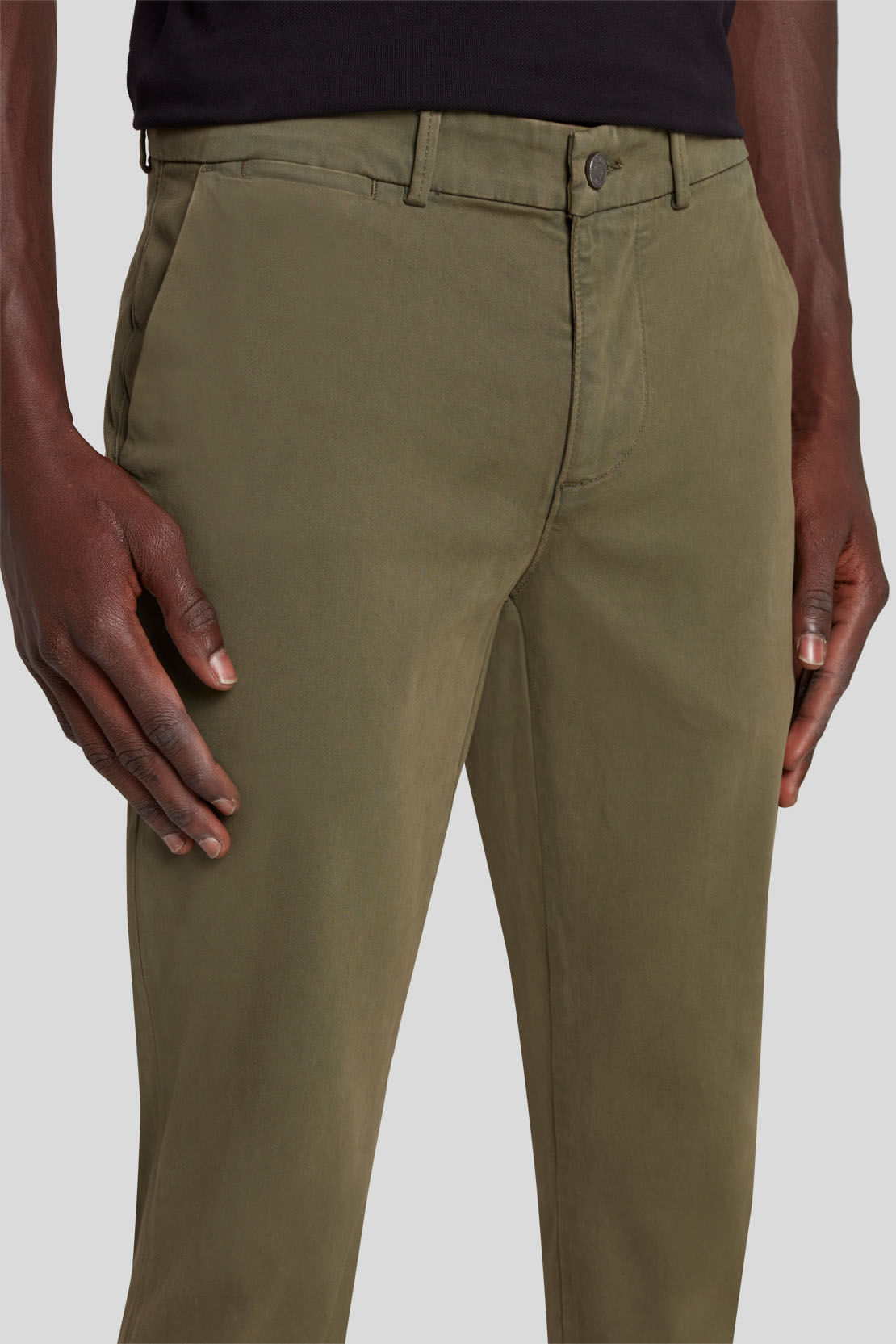SLIMMY CHINO TAP LP SATEEN JUNIPER