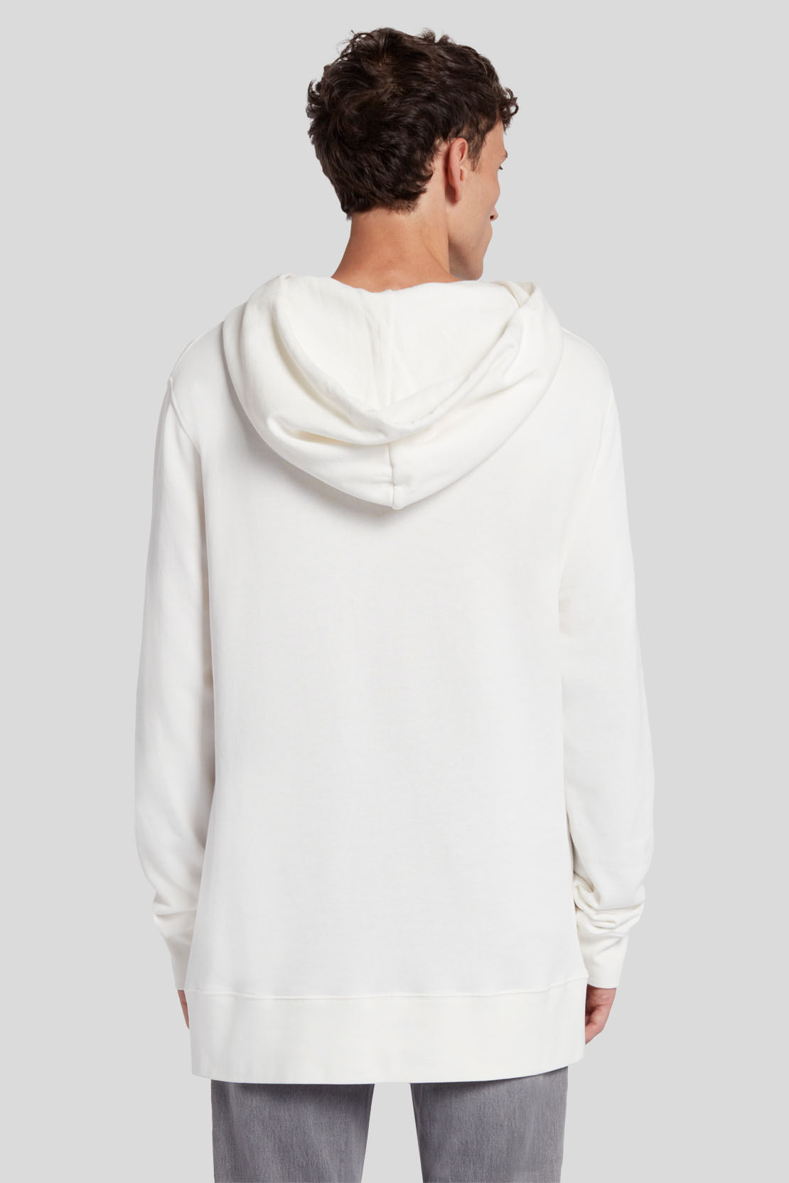 HOODIE MINERAL DYE SNOW