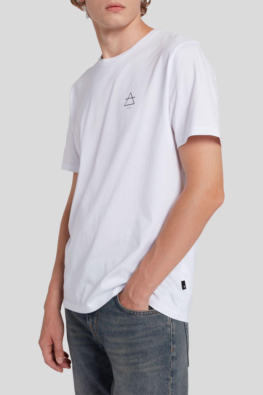 SS GRAPHIC TEE AIR WHITE